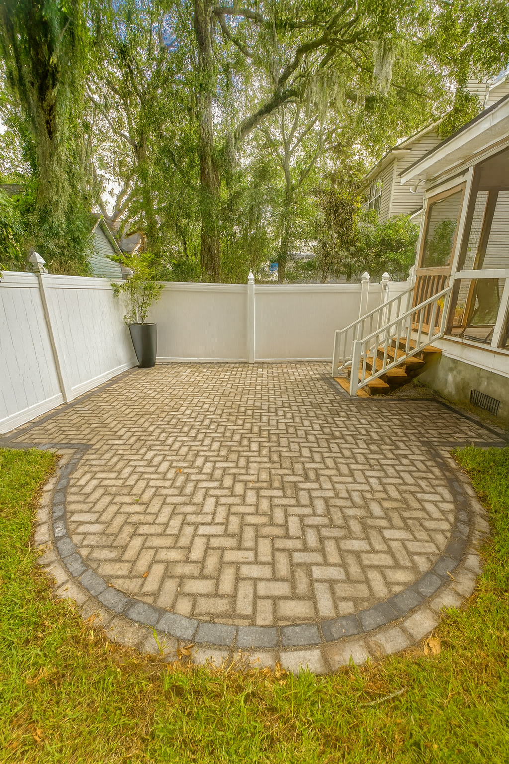 Permeable Paver Patio