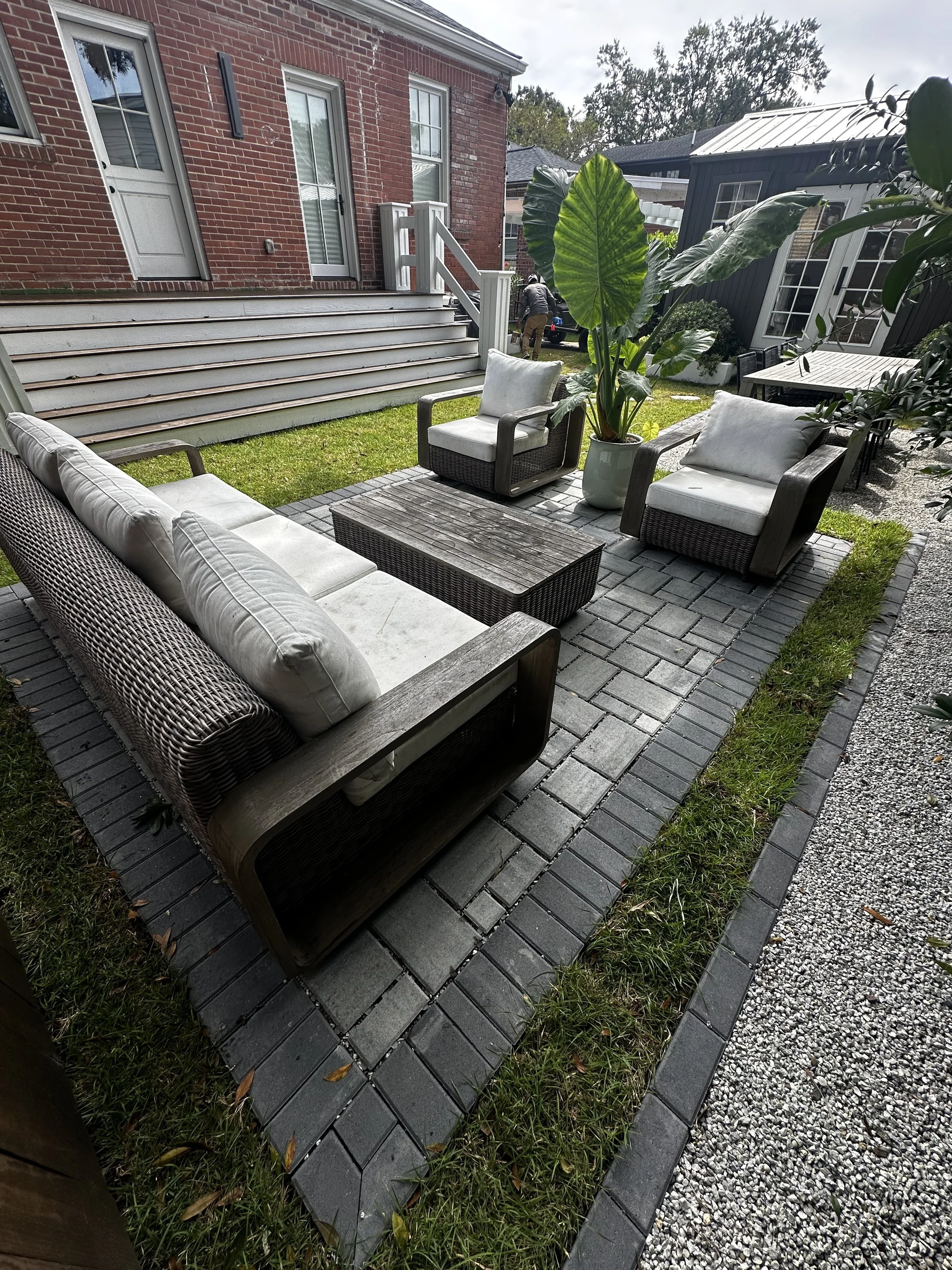 Permeable Paver Patio