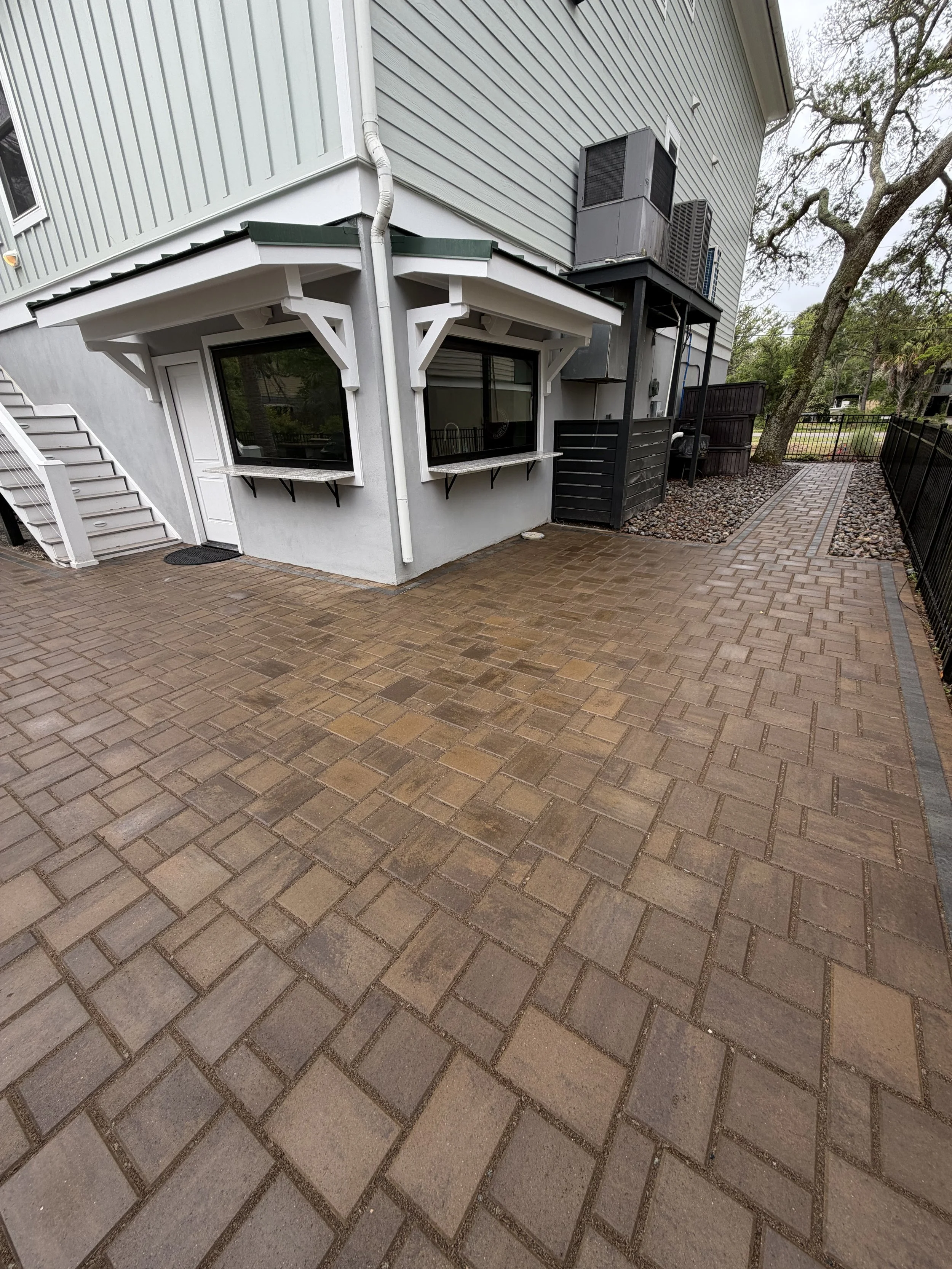 Permeable Paver Patio