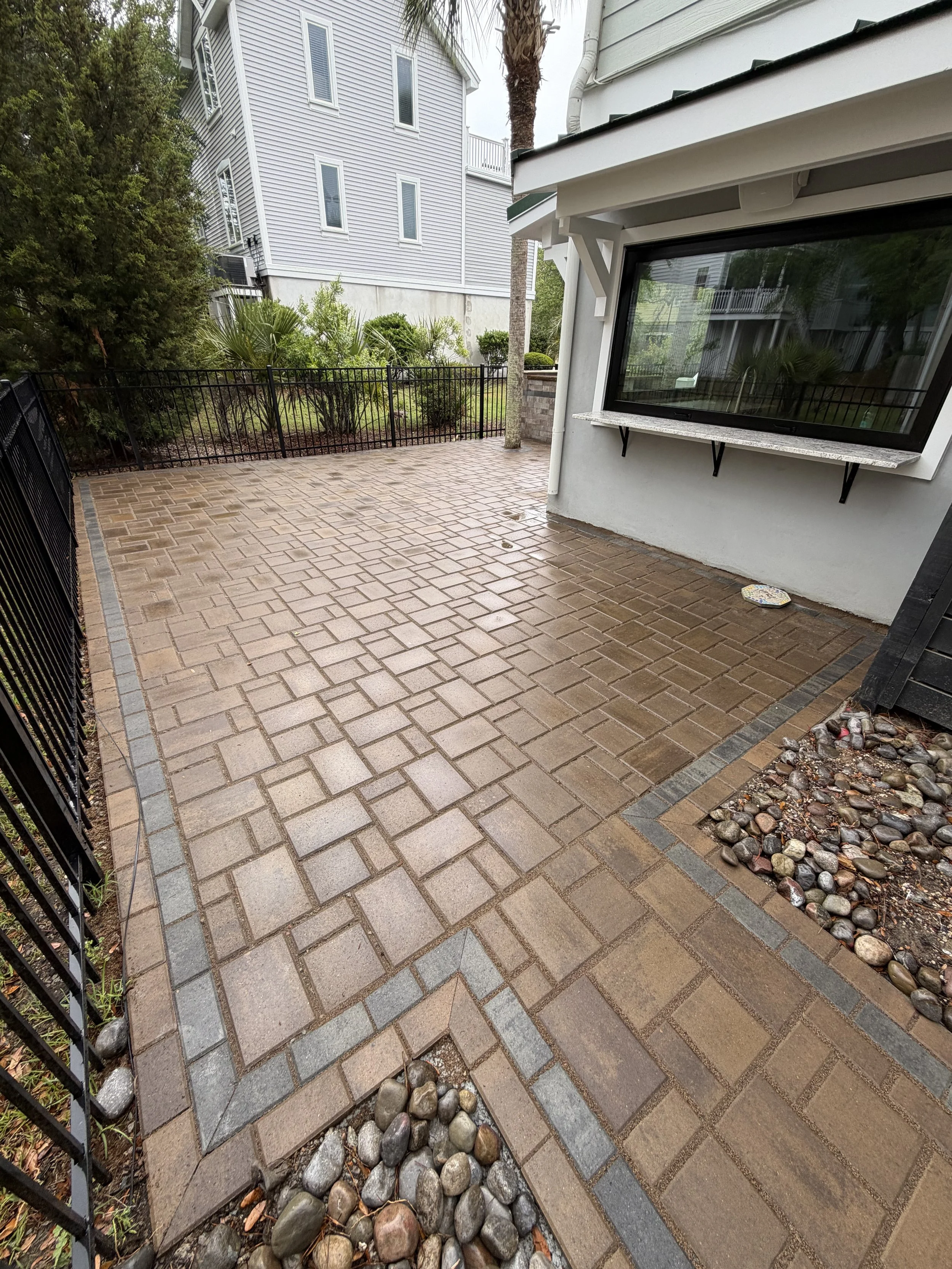 Permeable Paver Patio