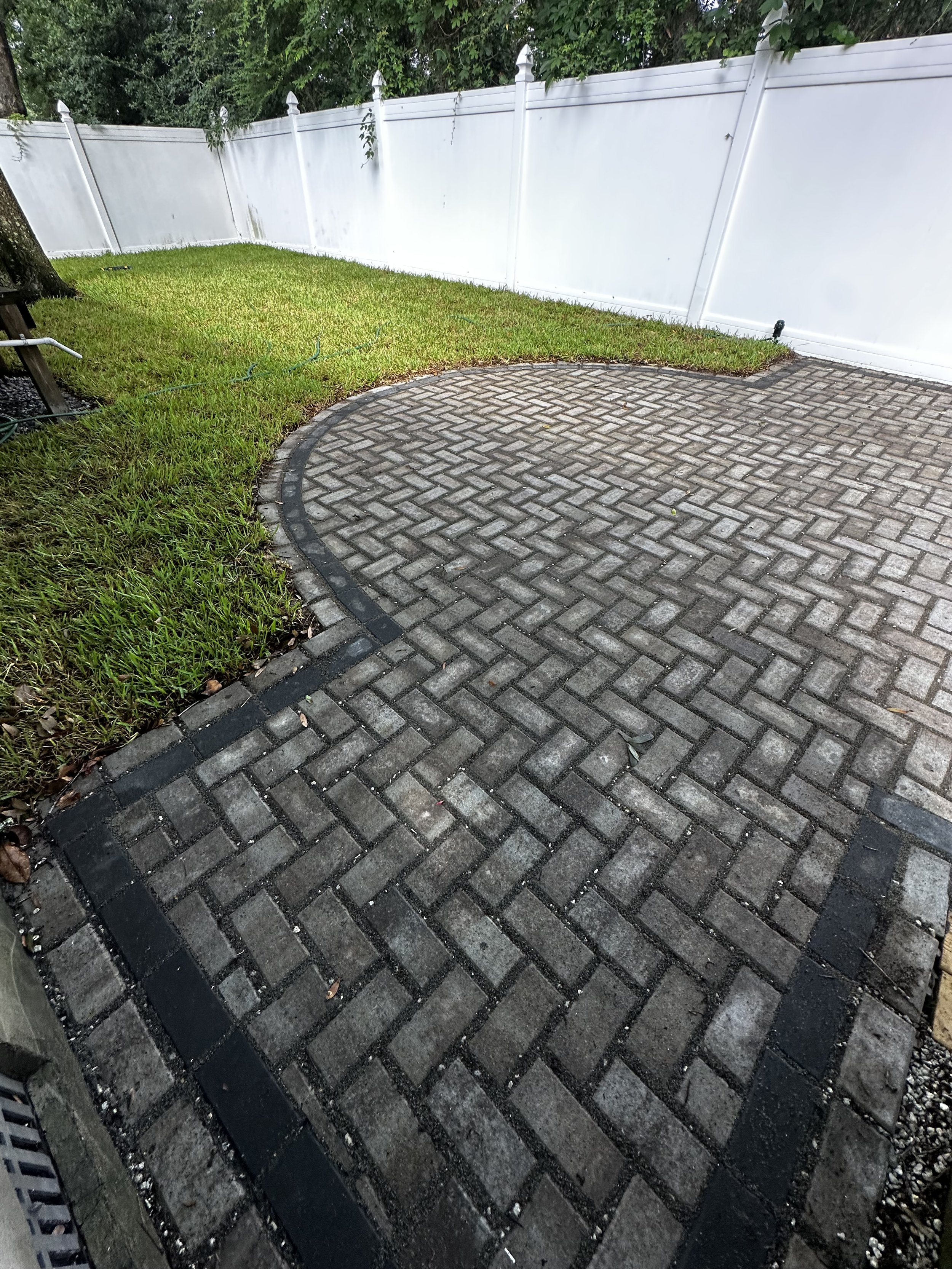 Permeable Paver Patio