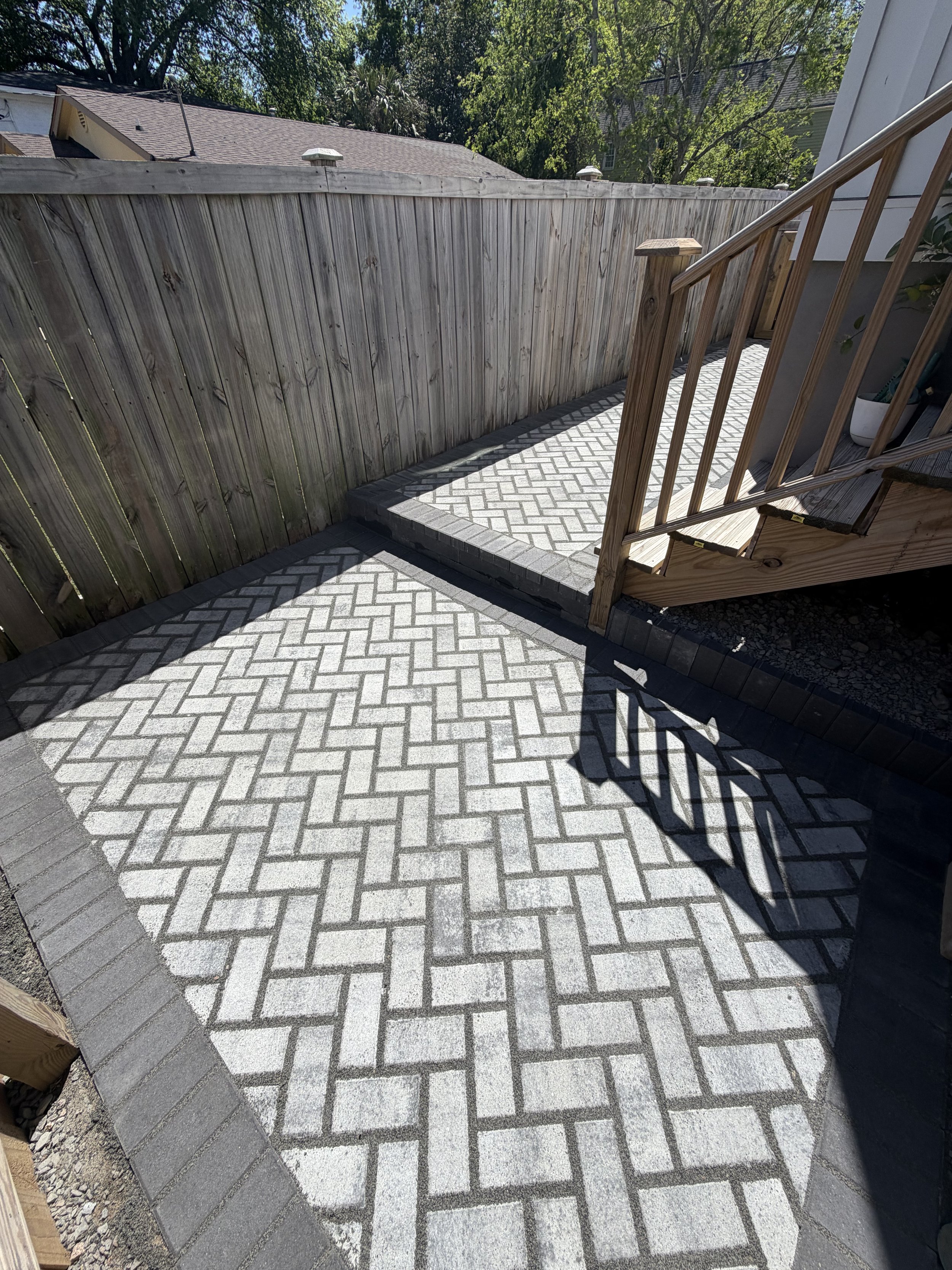 Permeable Paver Patio