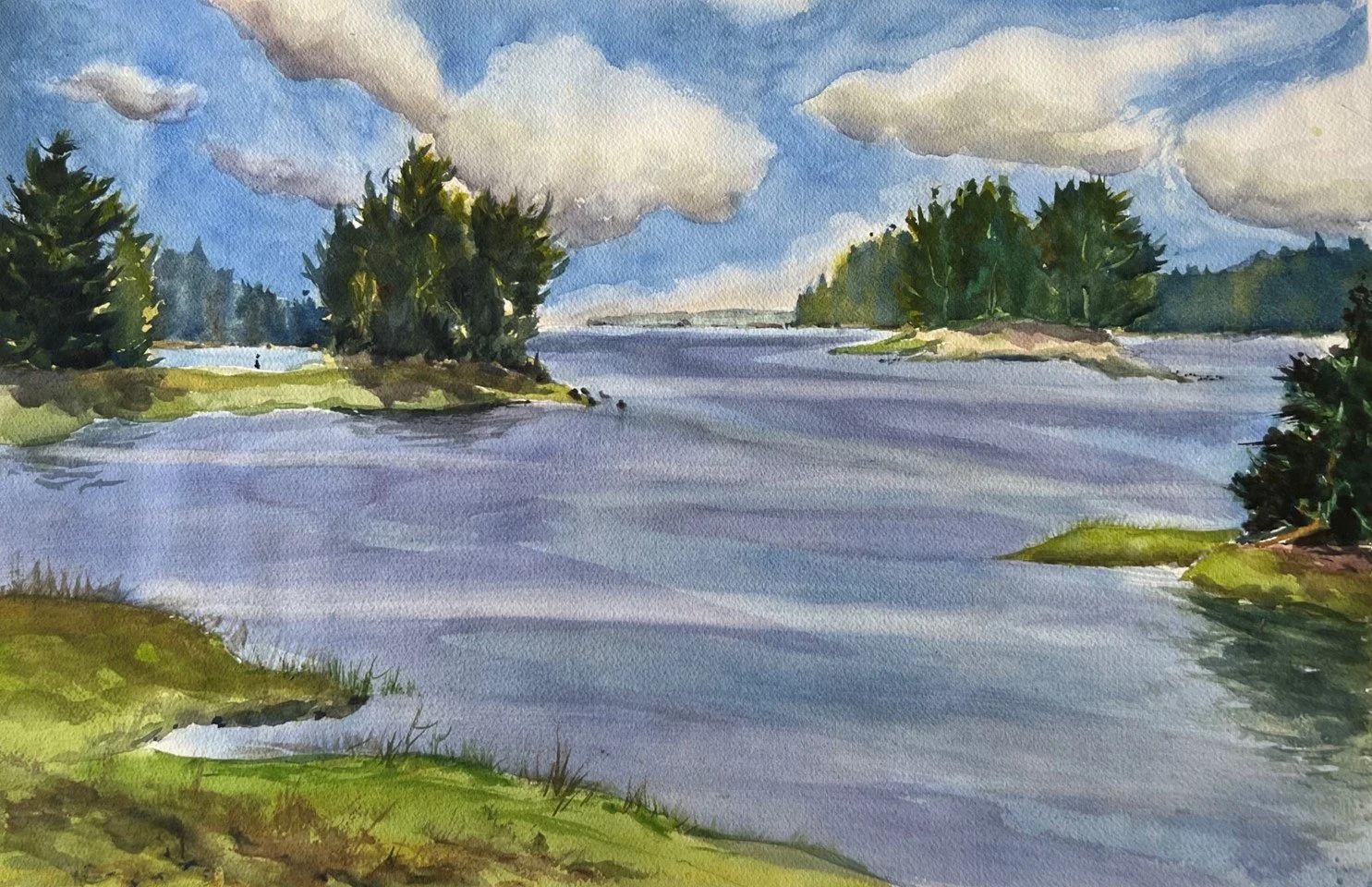 Watercolors – Peter Merrill (1930-2024)