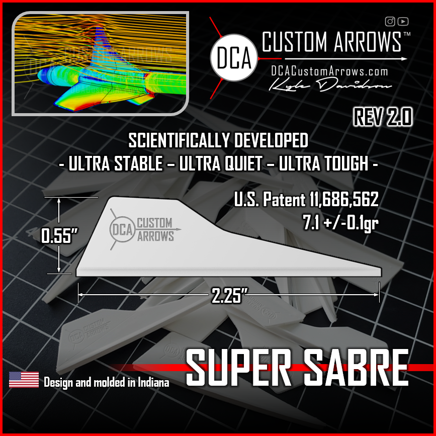 DCA  Super Sabre Vanes Rev 2.0 - 100 Pack