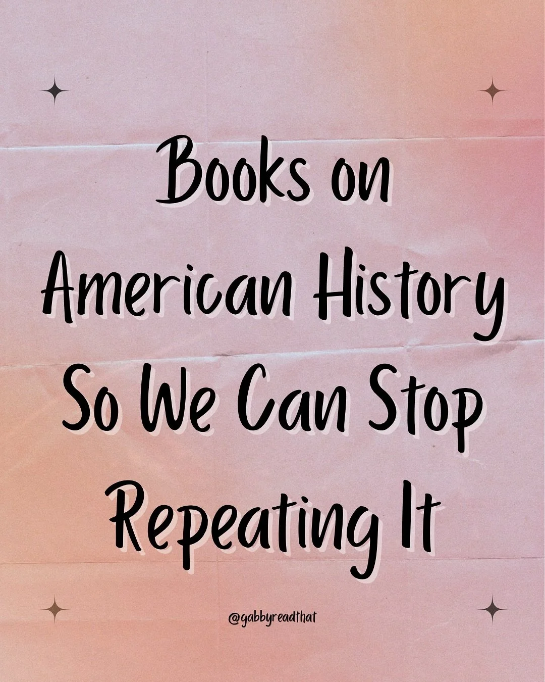 Books on American History so we can stop repeating it🇺🇸 What would be on your list?