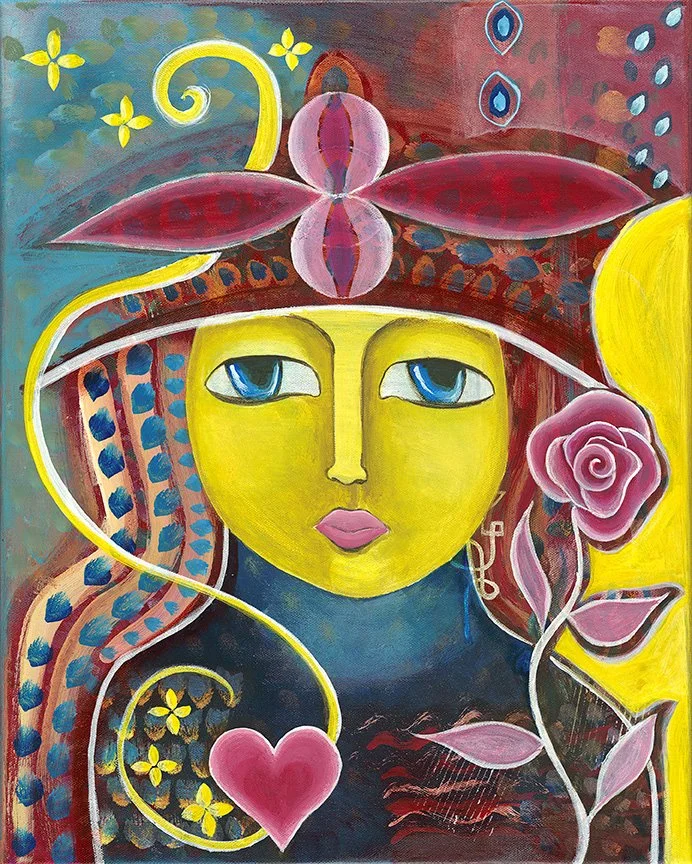 Mildred in Yellow