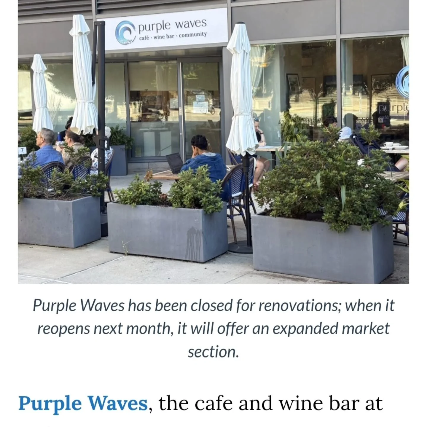 SO EXCITED TO REOPEN πππ
Saturday, September 6th at 9am! We're soft-opening our new **sustainable market section** and will be rolling out more changes over the next few weeks.
We can't wait to hear what you think!