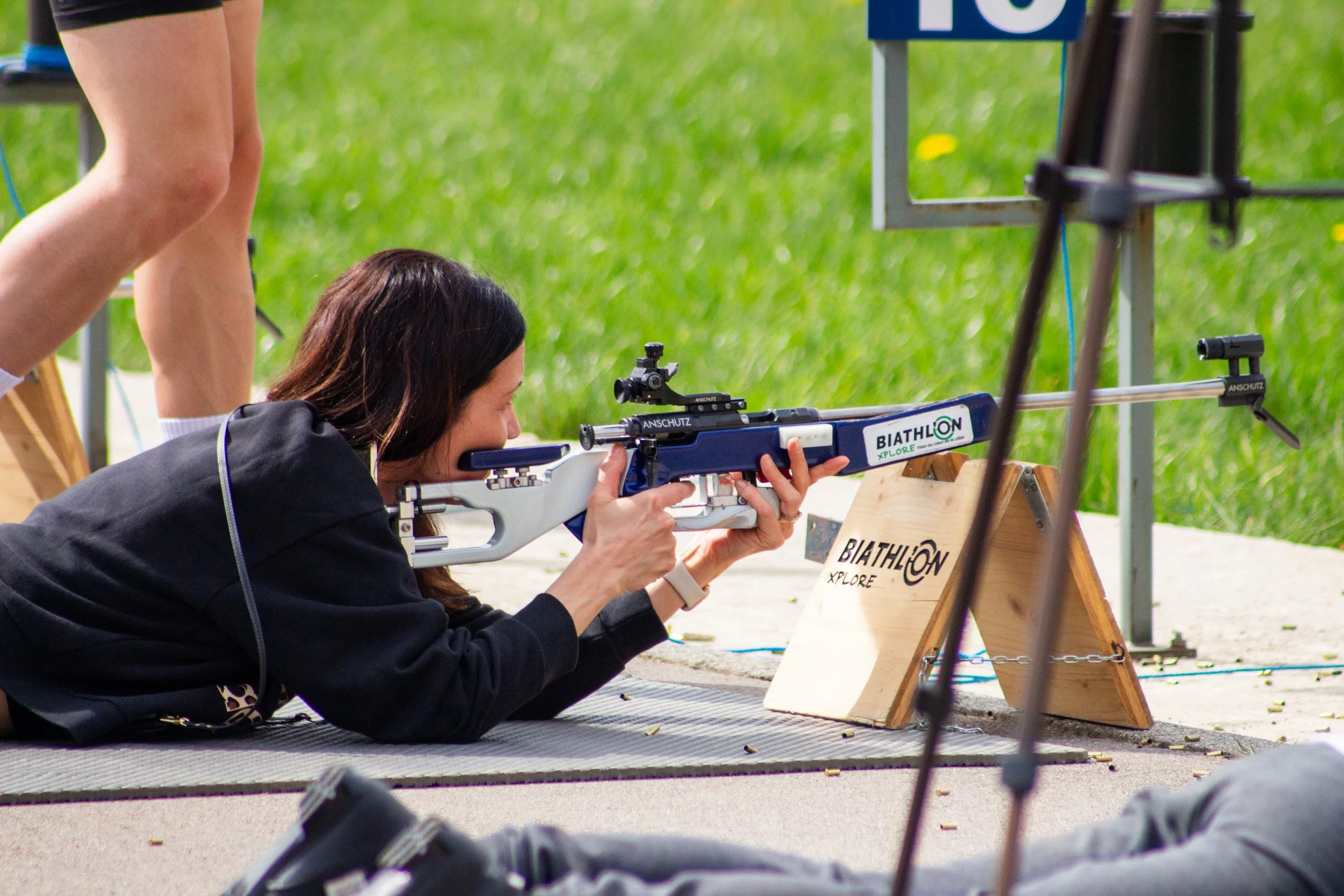 Biathlon comme les champions dans le Doubs