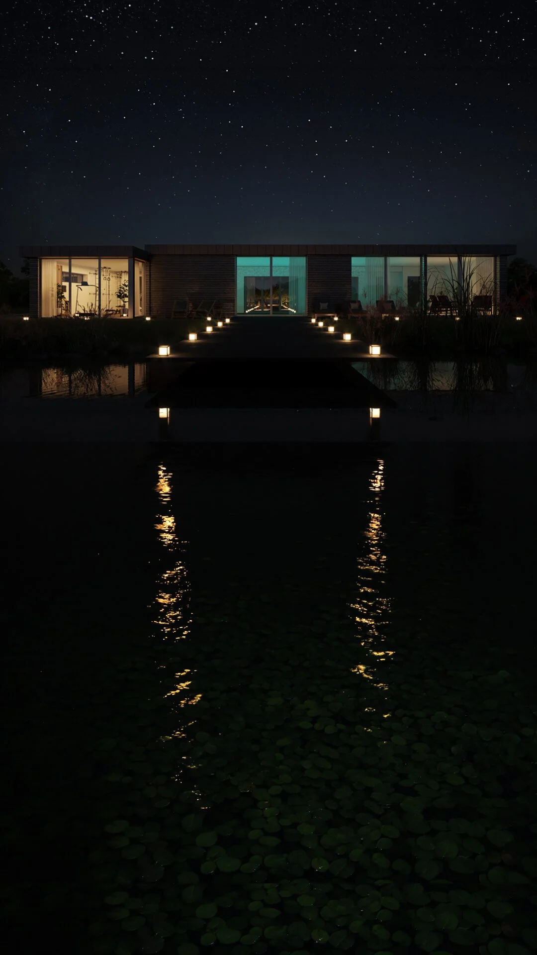 New-build commercial development featuring a gym and pool on greenbelt land in Barnet, designed by MSK Design Ltd and delivered through a complex planning process