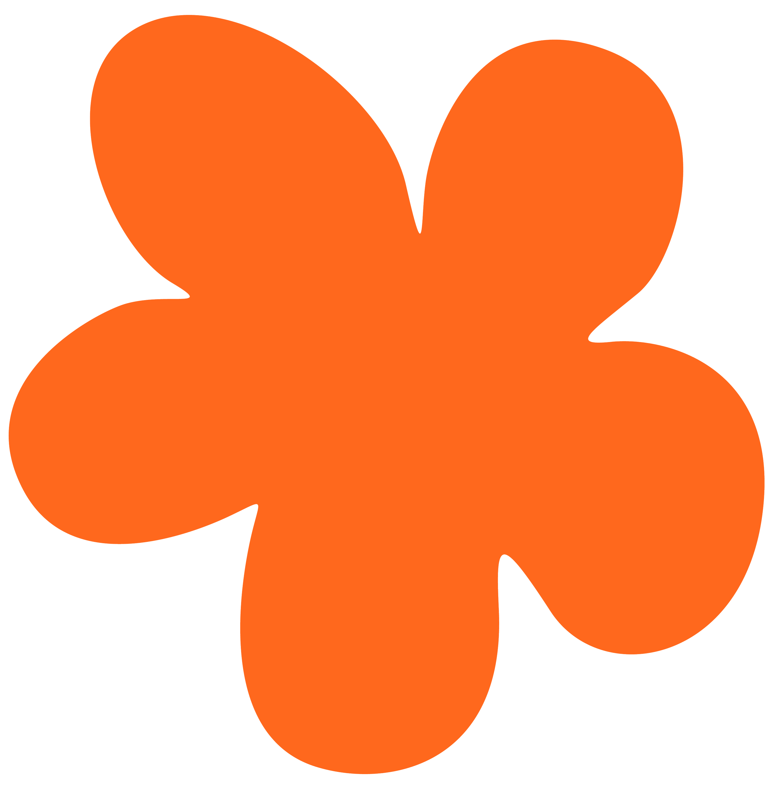 Orange speech bubble with a smaller speech bubble inside, connected by a curved tail.
