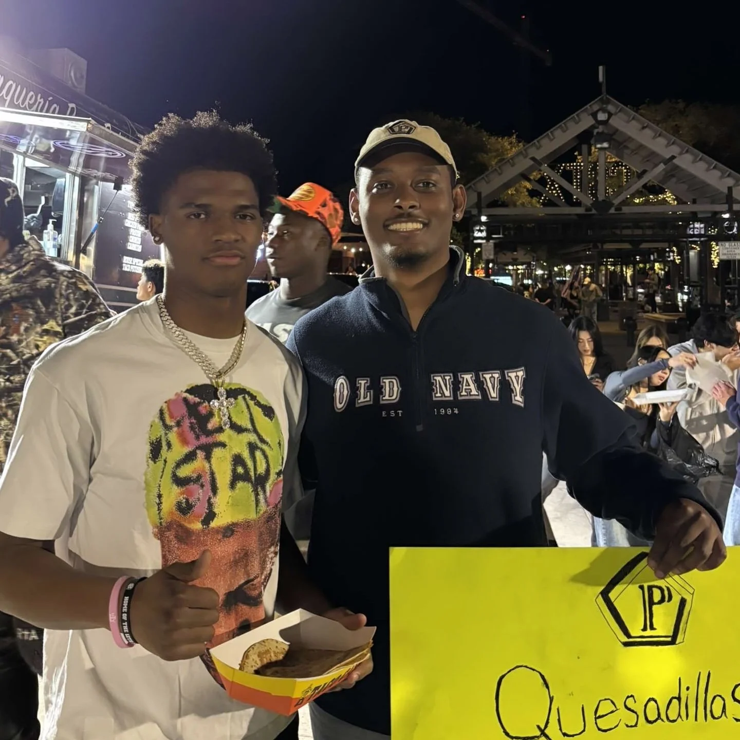 Thanks to everyone who grabbed a quesadilla at QONG! You made it a success—and yeah, Marcel Reed was there too! π§π₯ #QONGLegend #FuelingNorthgate #Paradigm