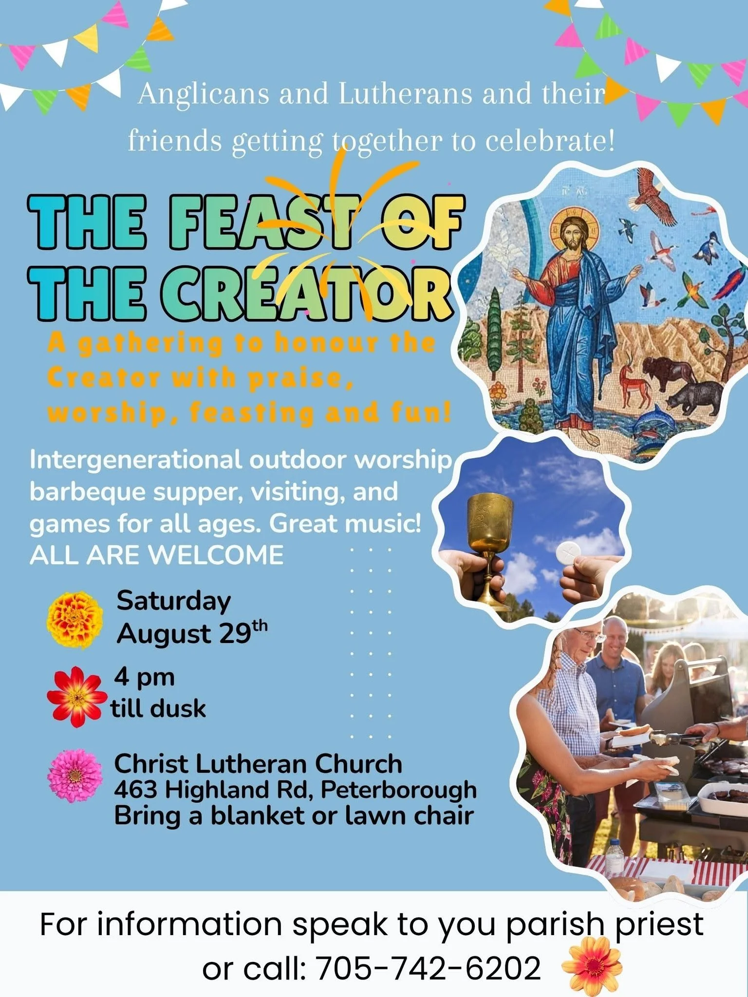 Celebrate the Feast of the Creator with Fun, Food and Fellowship