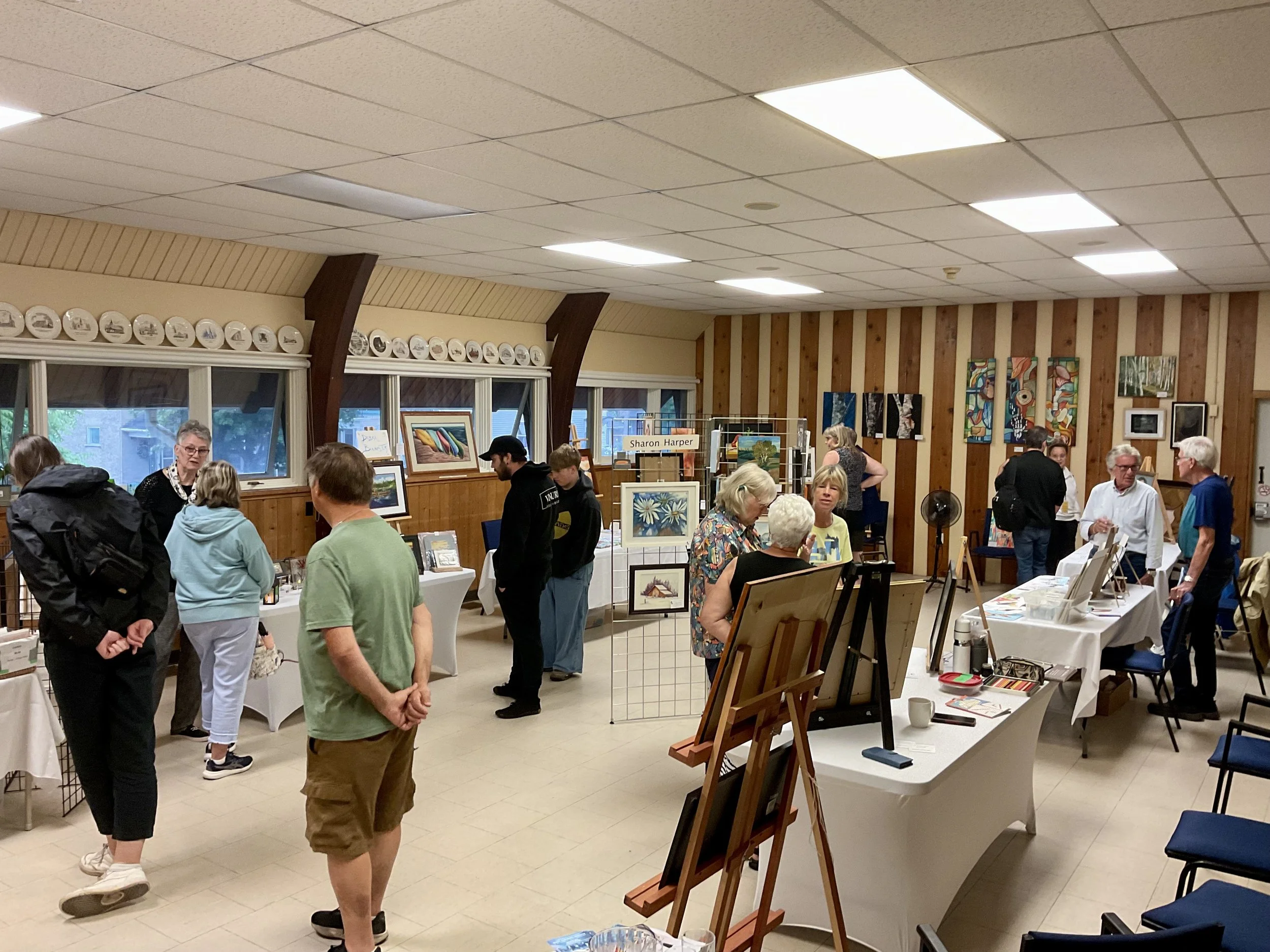 Art At The Church Raises Funds for Food Bank