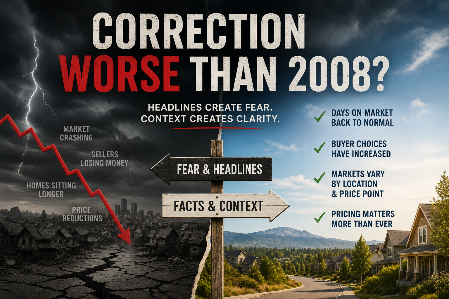 Central Oregon Housing Market Update, August 2026: A Correction Worse than 2008…?