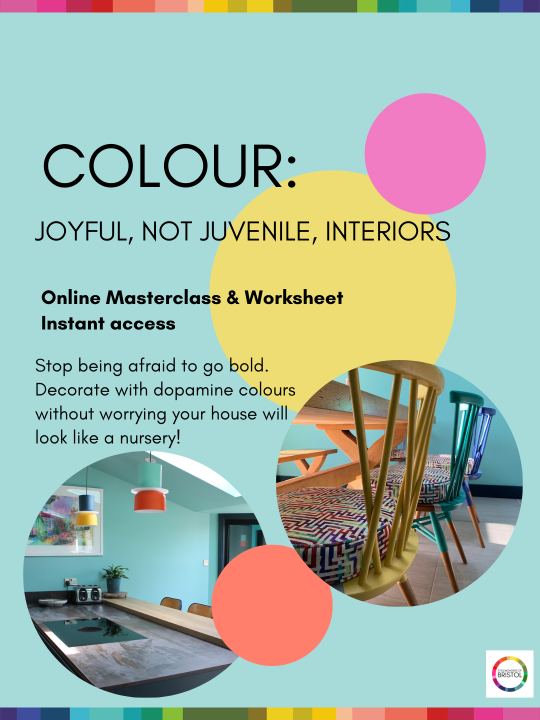 COLOUR: Masterclass for joyful, not juvenile, interiors
