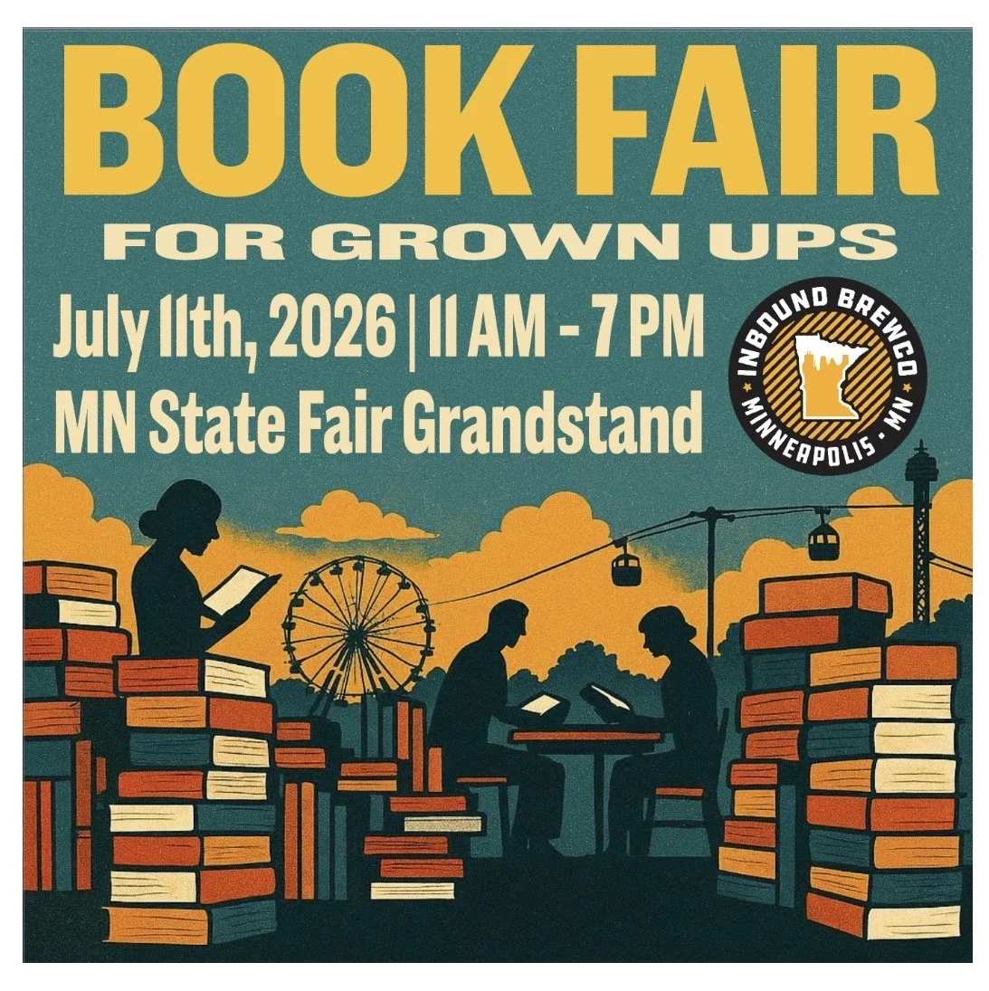 Inbound Book Fair for Grown Ups