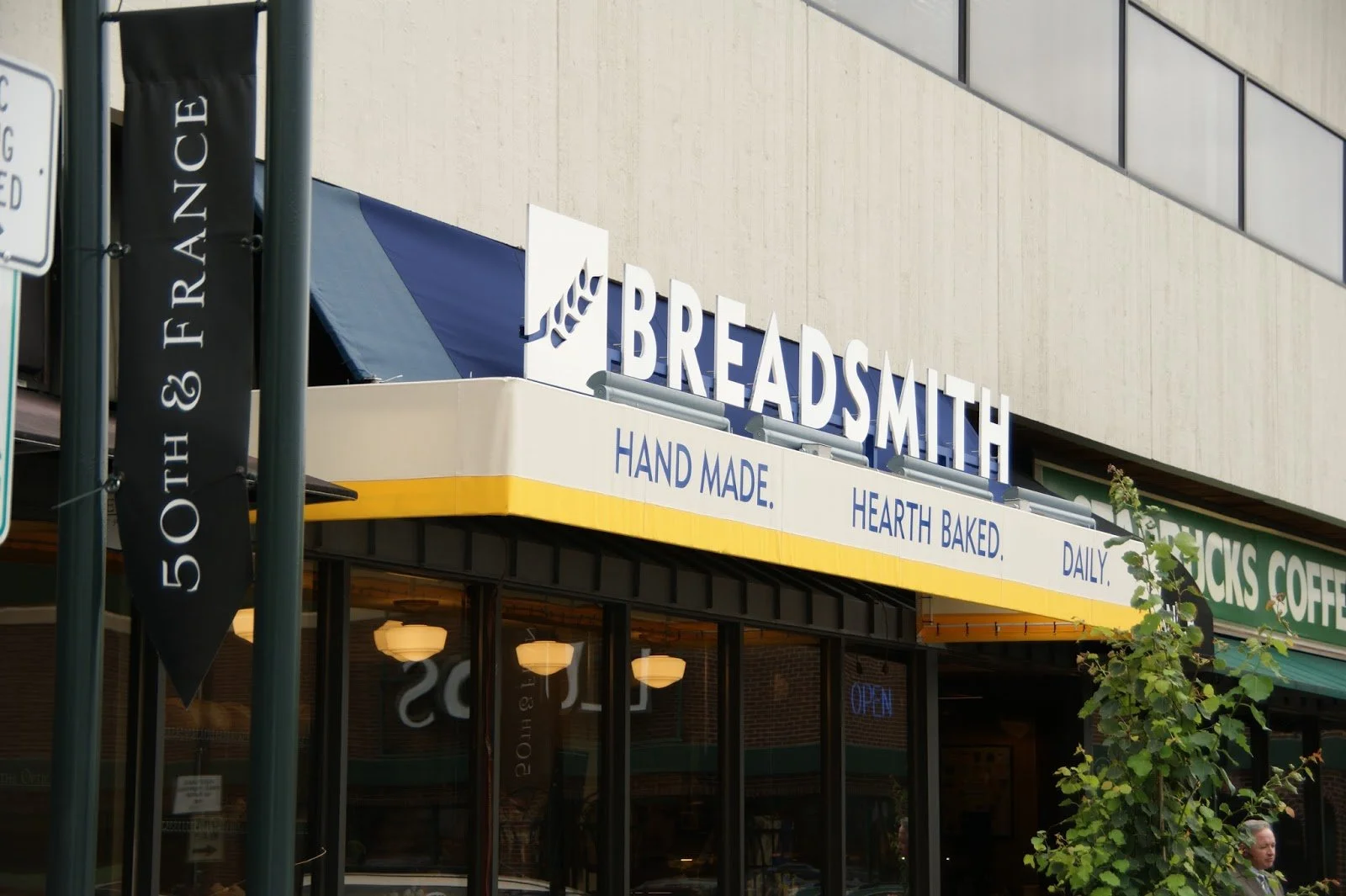 Starbucks &amp; Breadsmith at 50th &amp; France