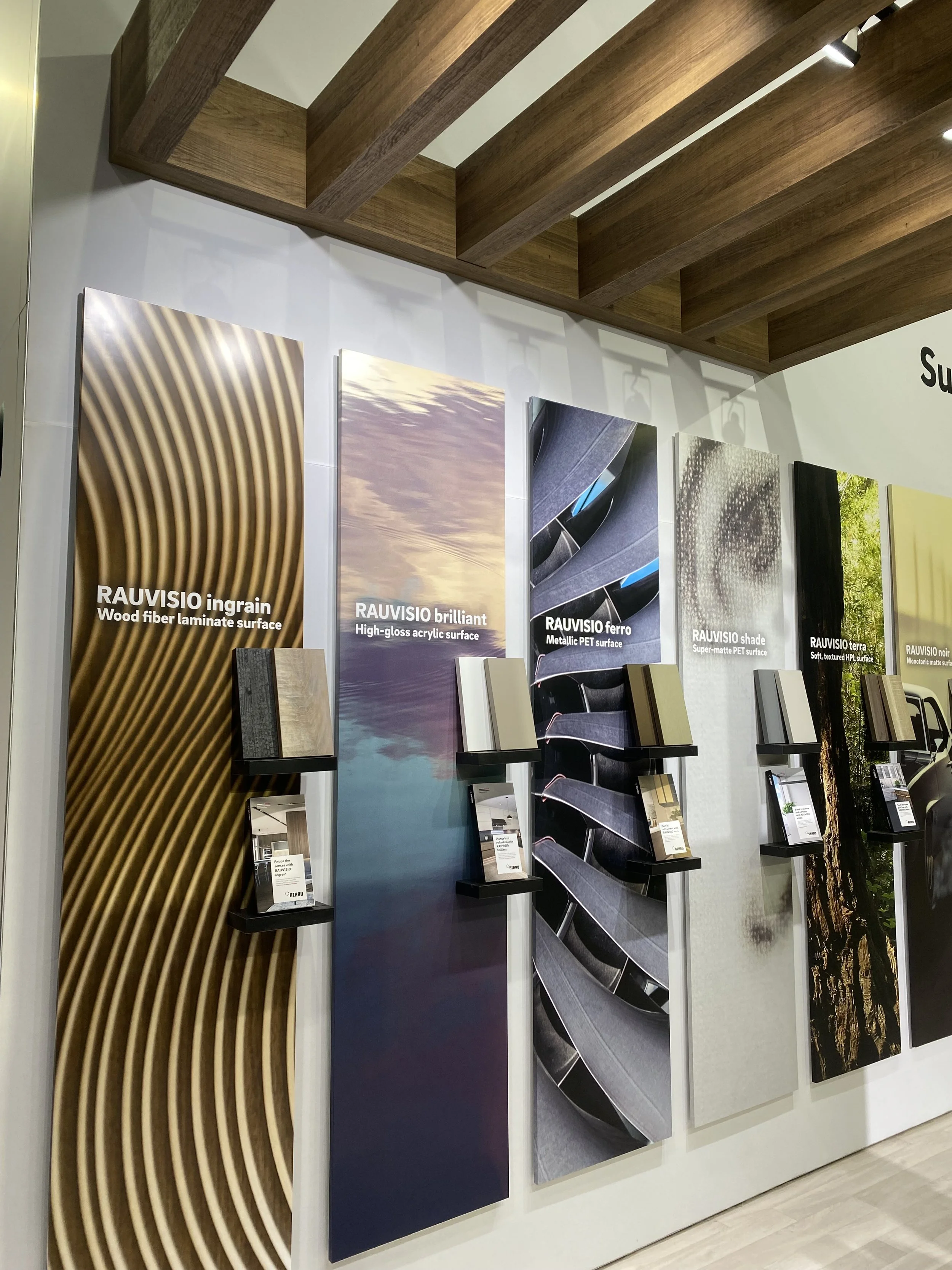 Booth backwall concept/design: Devin Schmidt