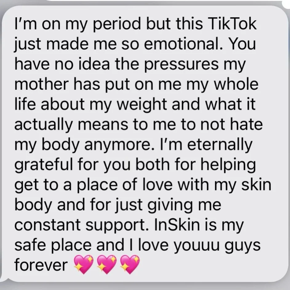 This is what we created InSkin for 🤎🥹

This is everything to us.