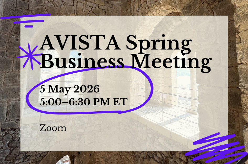 AVISTA Spring 2026 Business Meeting