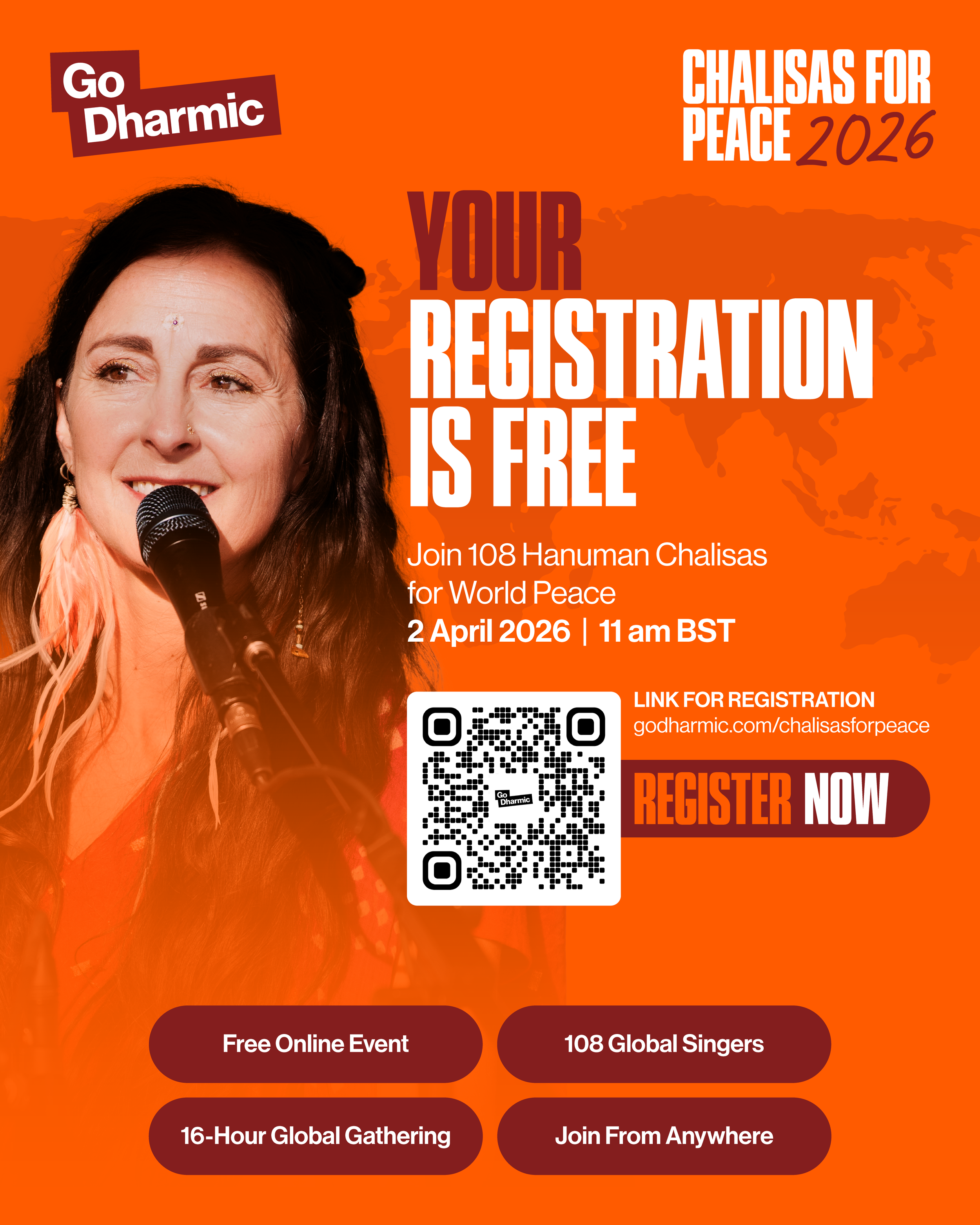 Hanuman Chalisas for PEACE : Go Dharmic