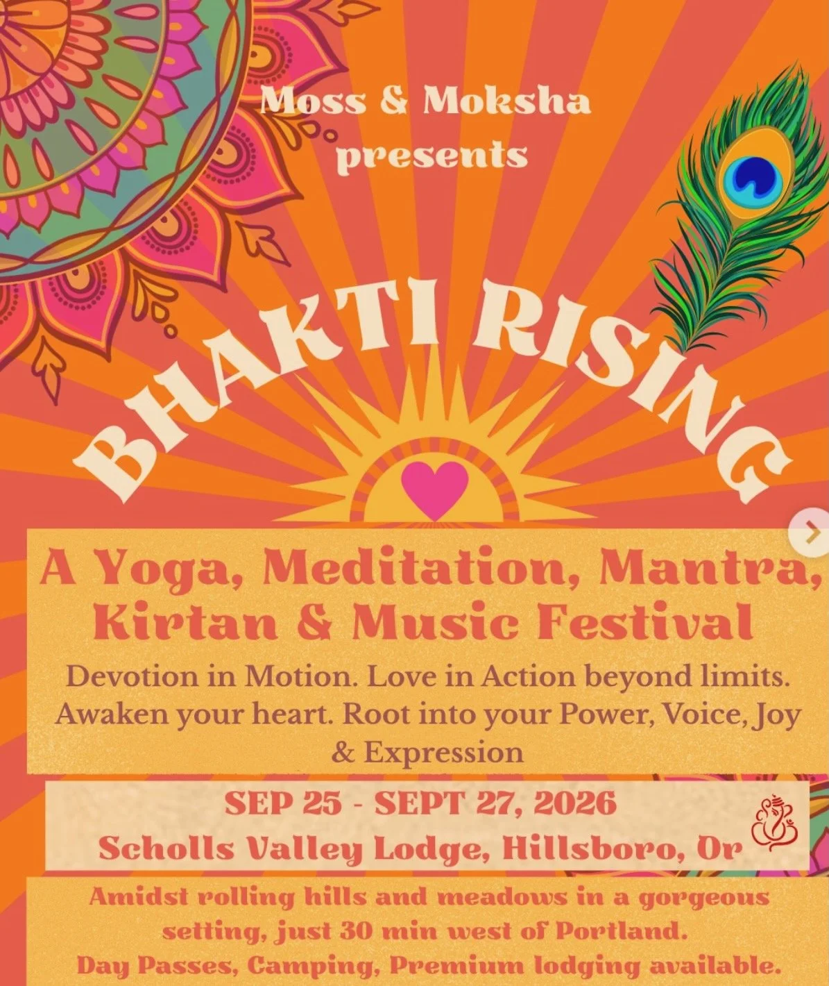 Bhakti Rising! A Yoga &amp; Kirtan music festival