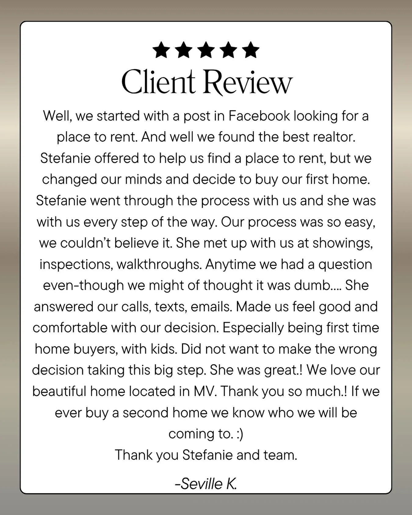This sweet family took a leap of faith and said goodbye to renting 👋🏼&mdash;and hello to homeownership! 🏡 Helping them find and purchase their very first home in Mission Viejo was such an honor. Seeing their joy as they share photos and memories i