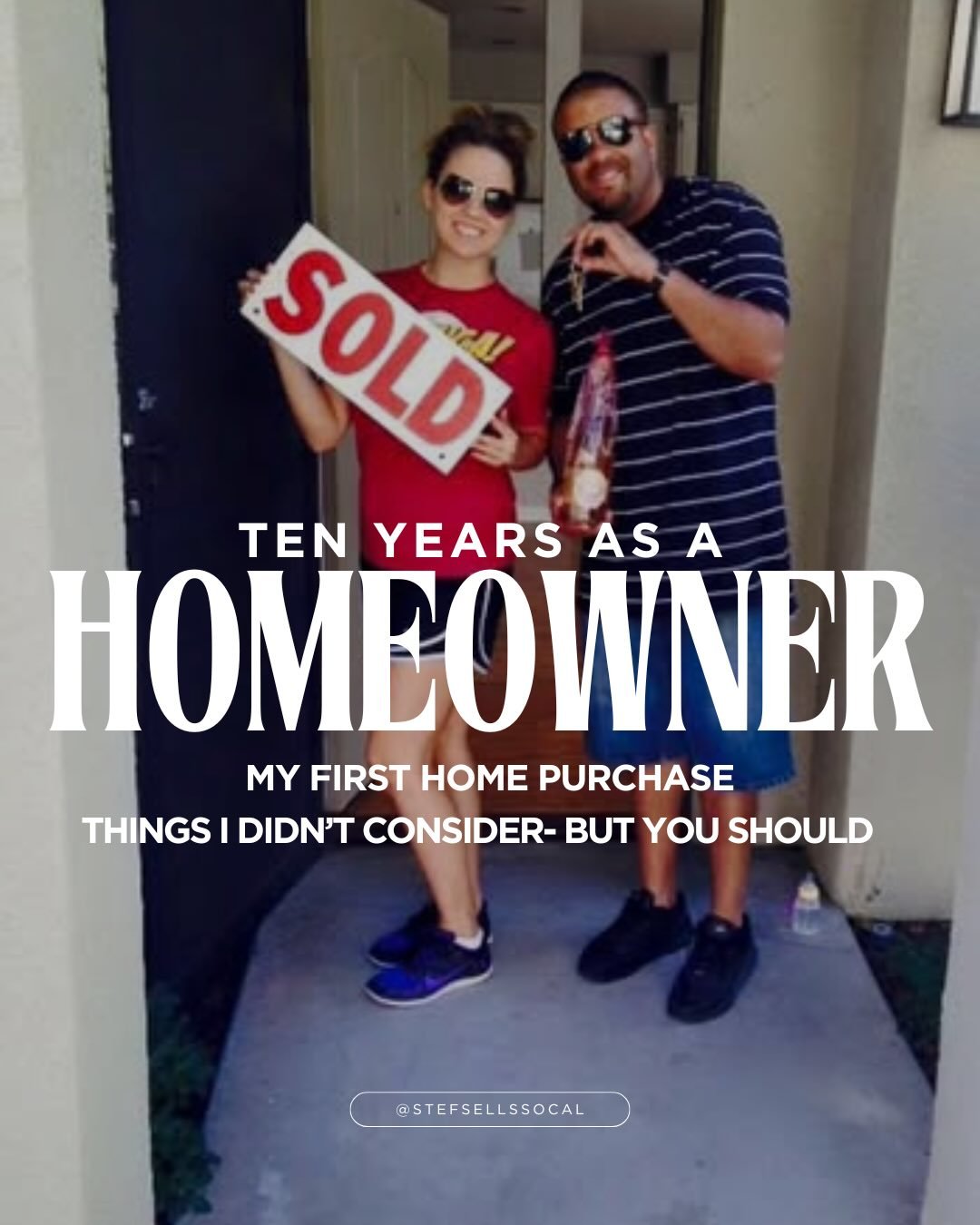 10 years ago, we bought our very first home, and I felt every emotion along the way. 🏡✨
Excitement, fear, doubt&hellip; and a few almost-mistakes (like offering on a house we would&rsquo;ve outgrown in a year with my husband&rsquo;s shoe collection 