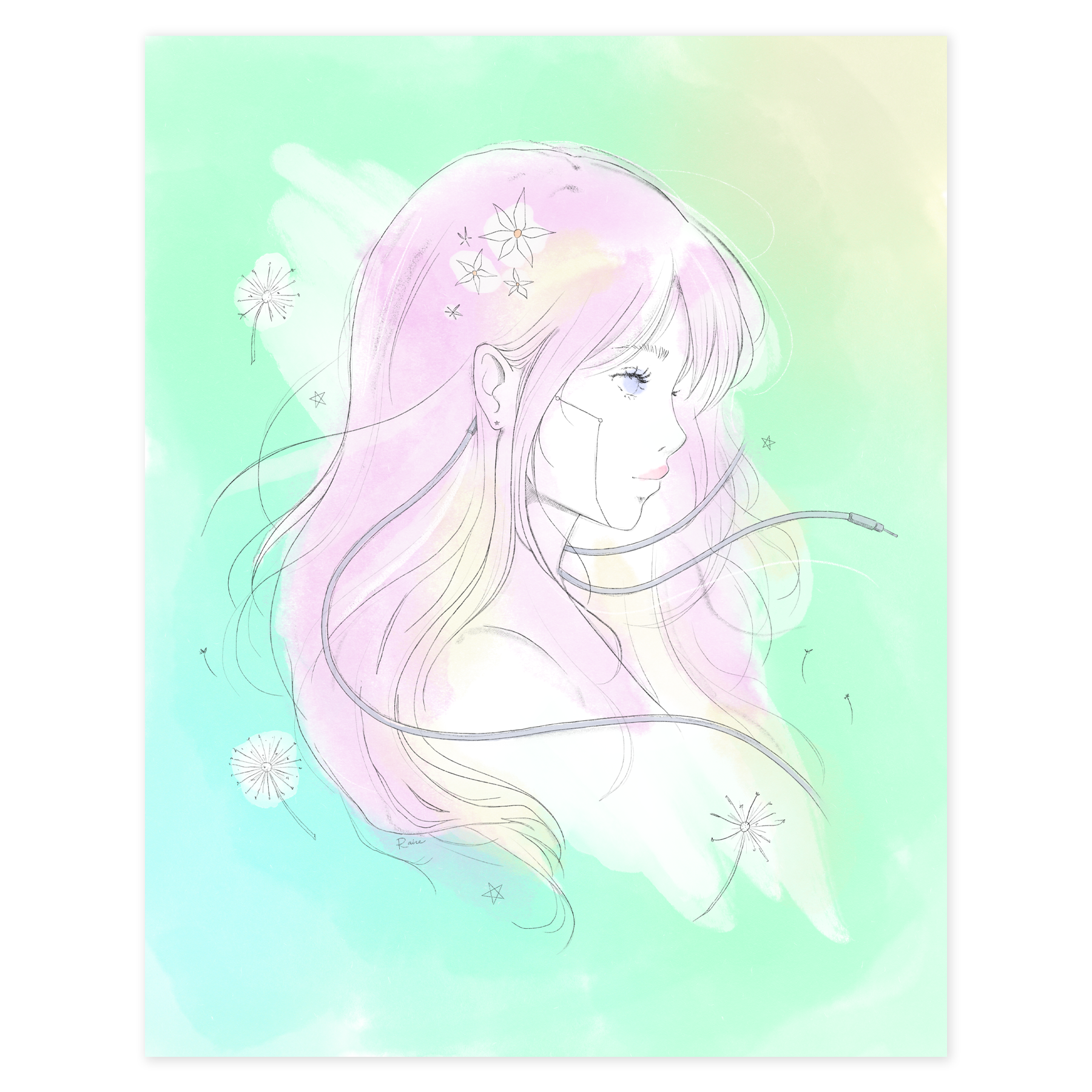 "Frequency" 11"x14" Print