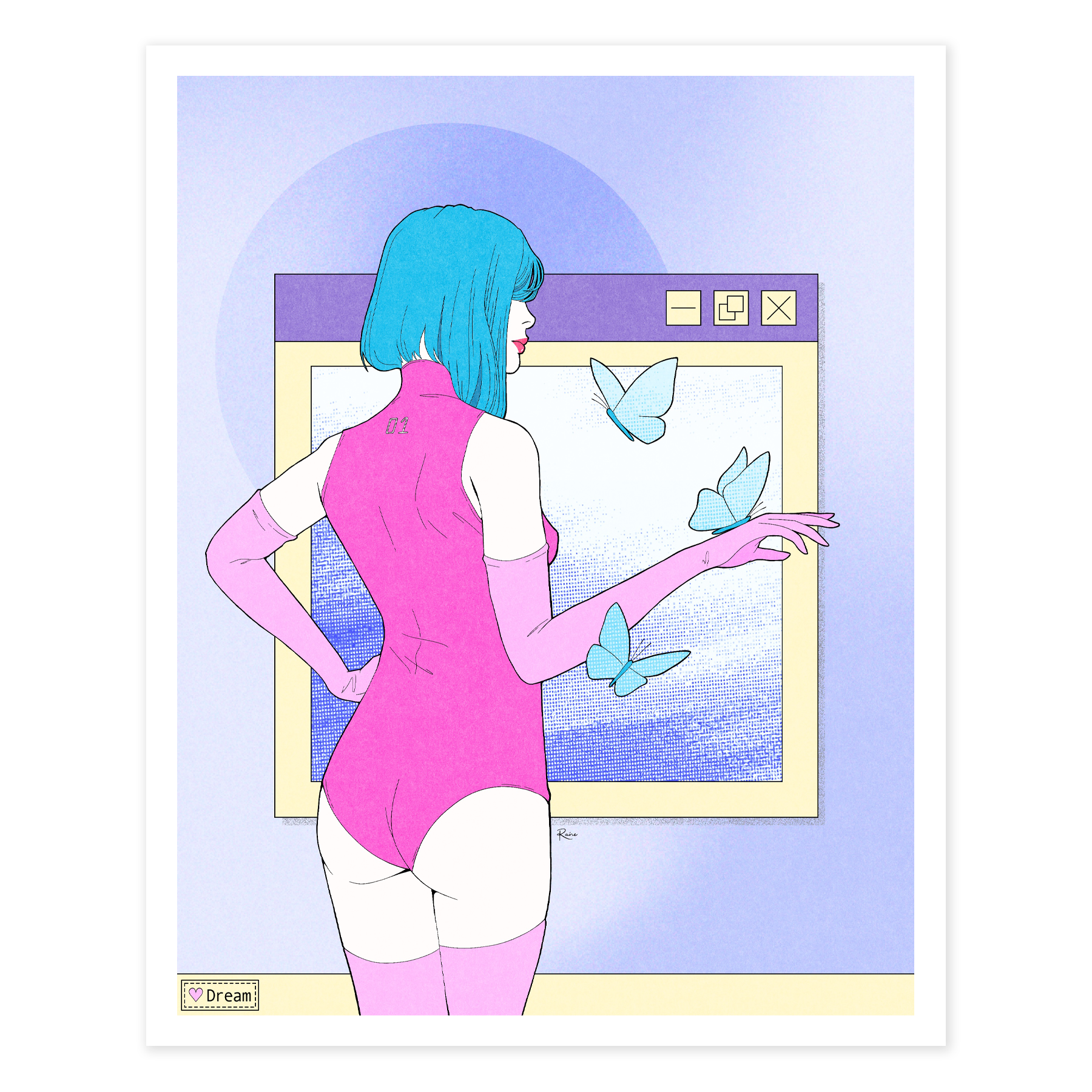 "Alt+Escape" 8"x10" Giclée Print