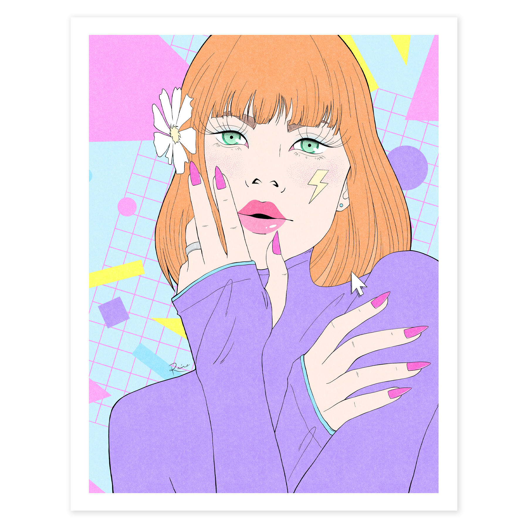 "Unencrypted" 11"x14" Giclée Print