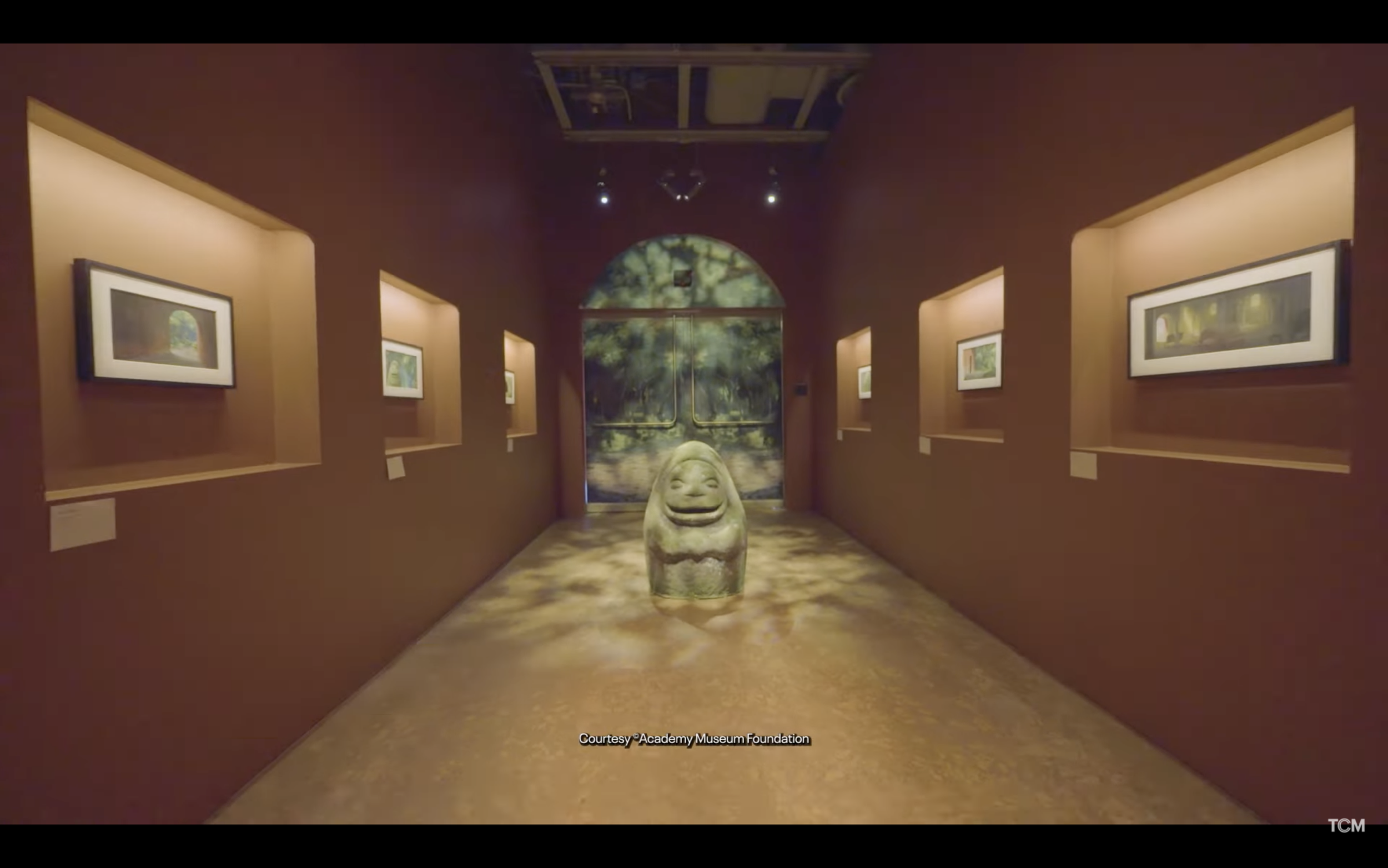 One of two immersive audio hallway instillations