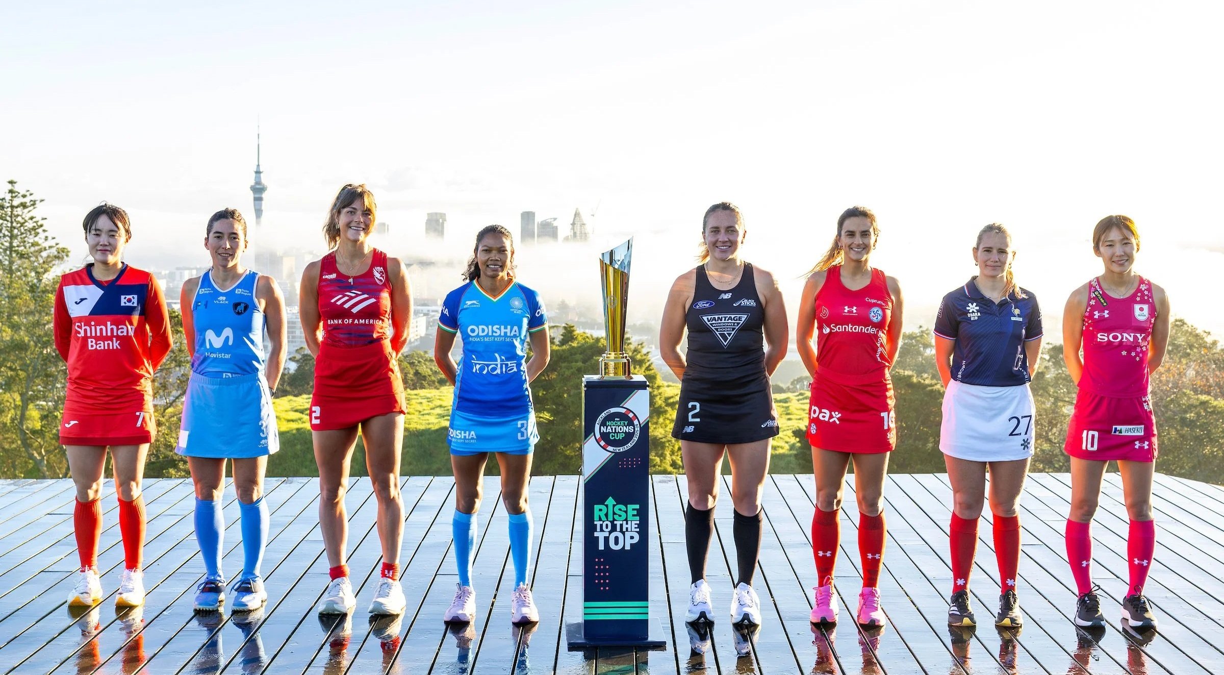 STARS READY TO SHINE AS FIH NATIONS CUP COUNTDOWN BEGINS IN AUCKLAND