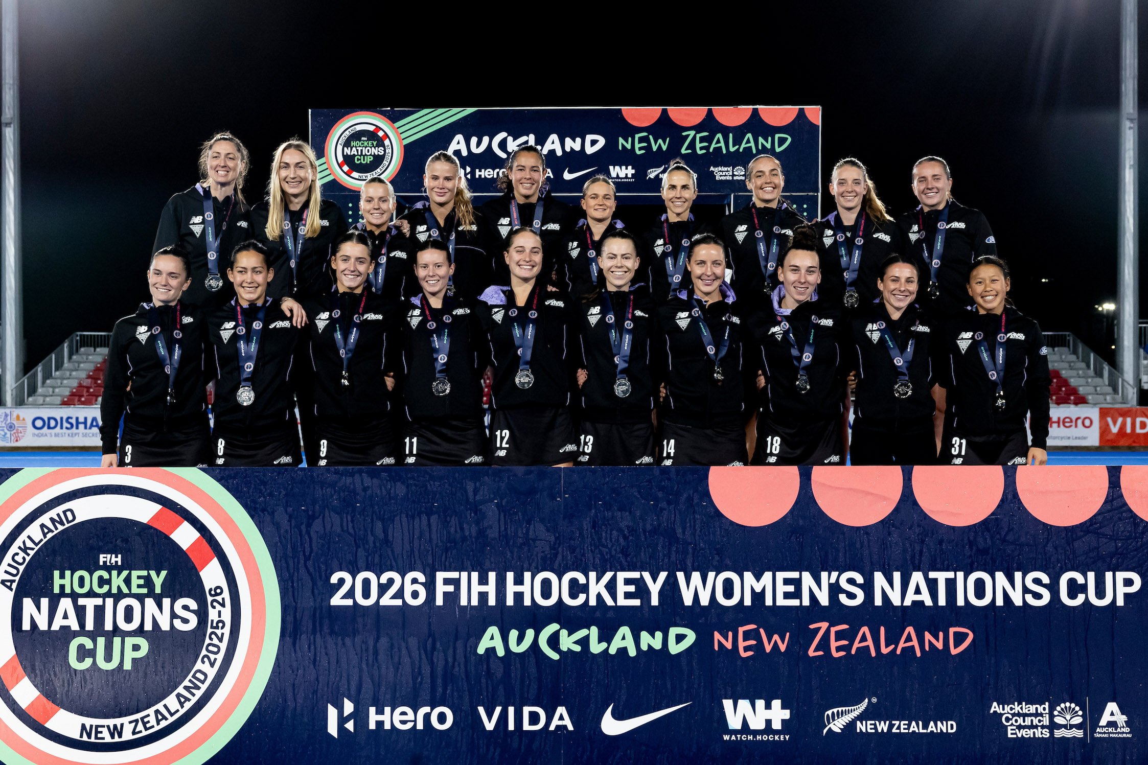 WOMEN TAKE SILVER AFTER AN OUTSTANDING WEEK OF HOCKEY IN AUCKLAND