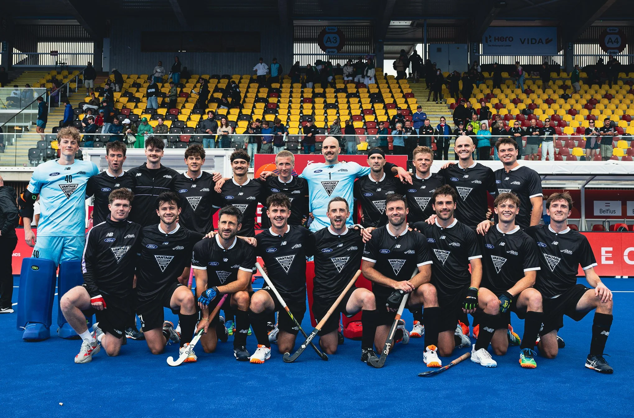 A DOMINANT PERFORMANCE IN 9TH PLAYOFF MATCH BY THE MEN