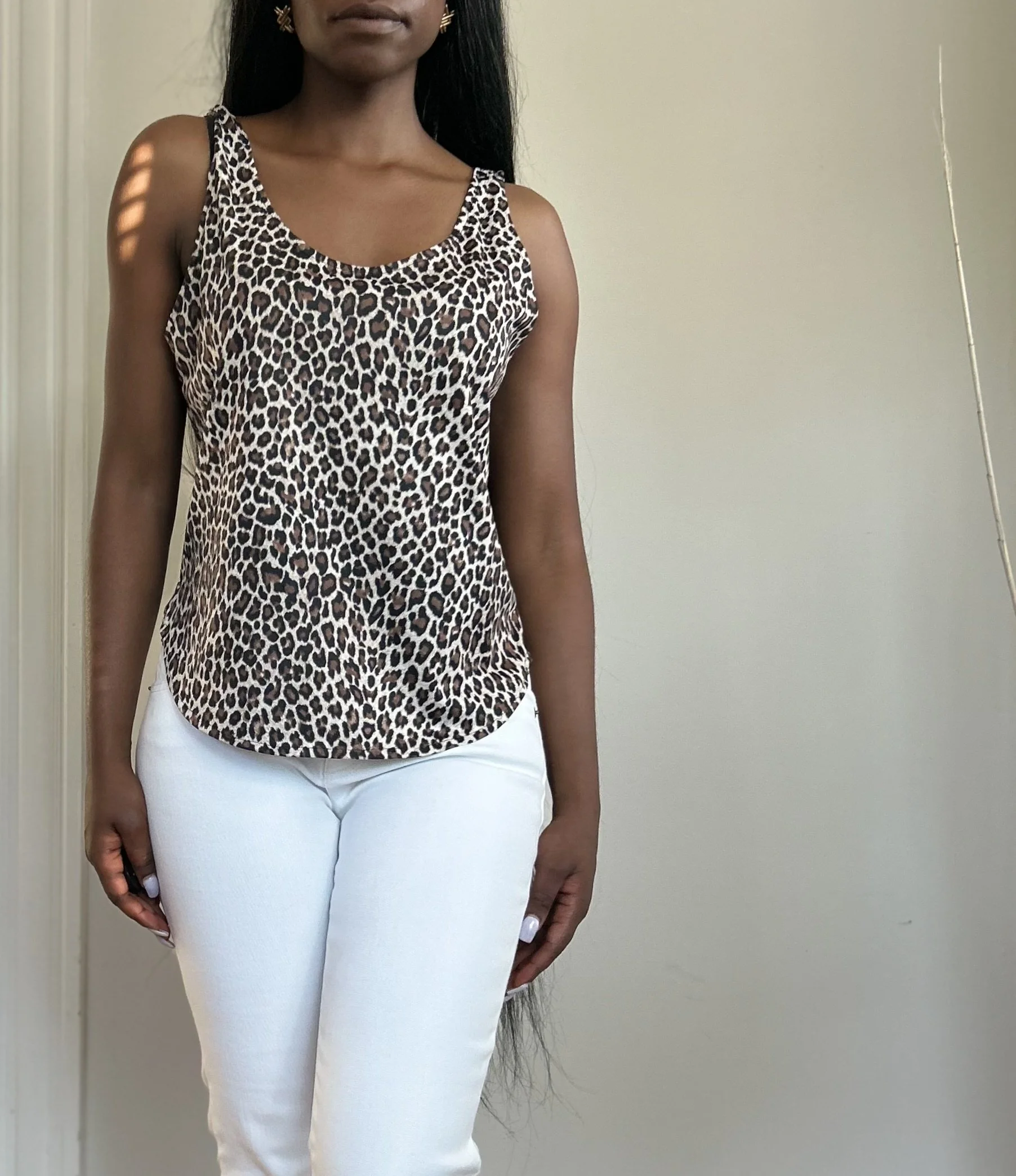 Leopard Print Tank Top