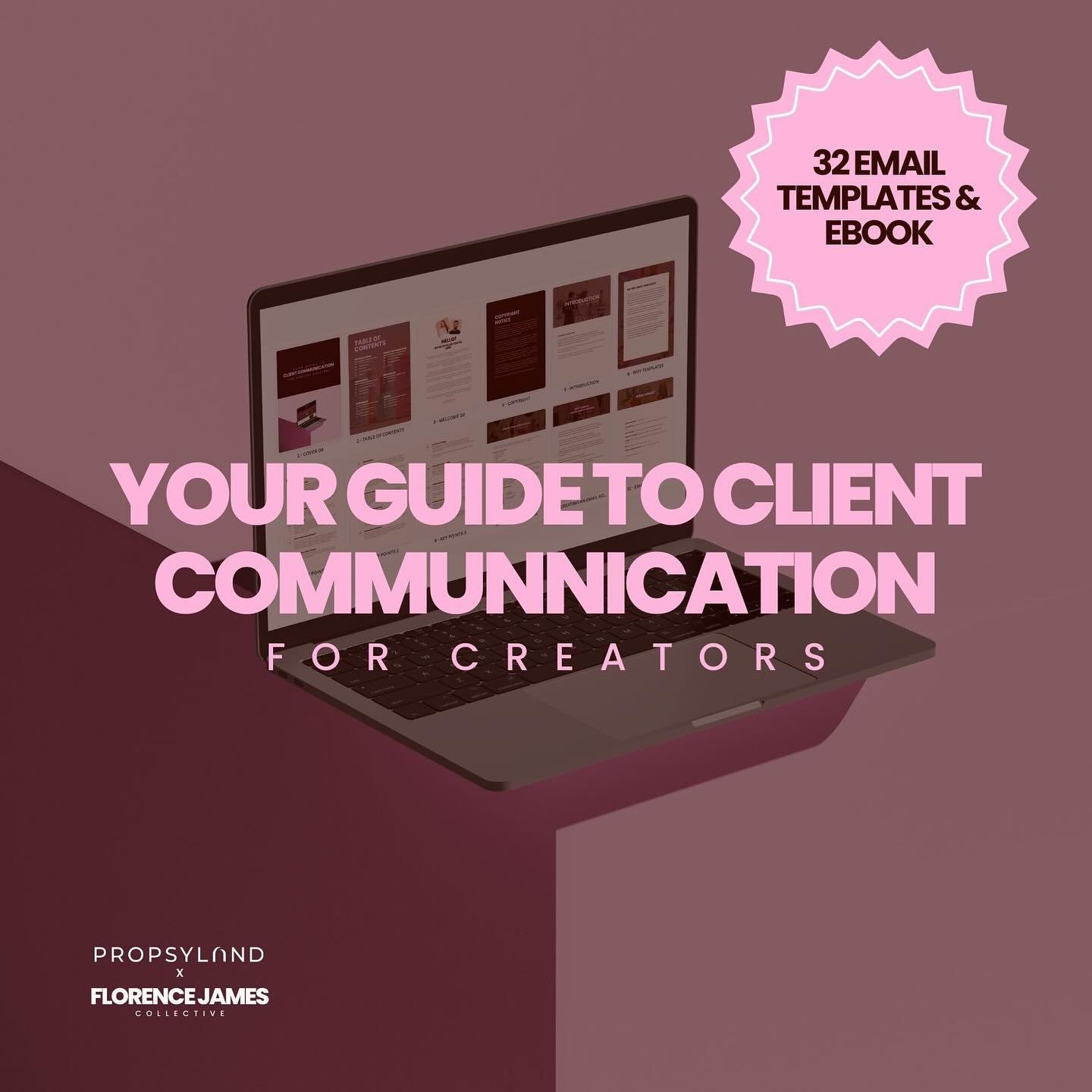 ✨We launched our very first Ebook!! ✨

Introducing &ldquo;Your Guide To Client Communication&rdquo; for creators! 

If you&rsquo;re anything like me, you&rsquo;ve probably experienced email anxiety once or twice in your business. After countless hour