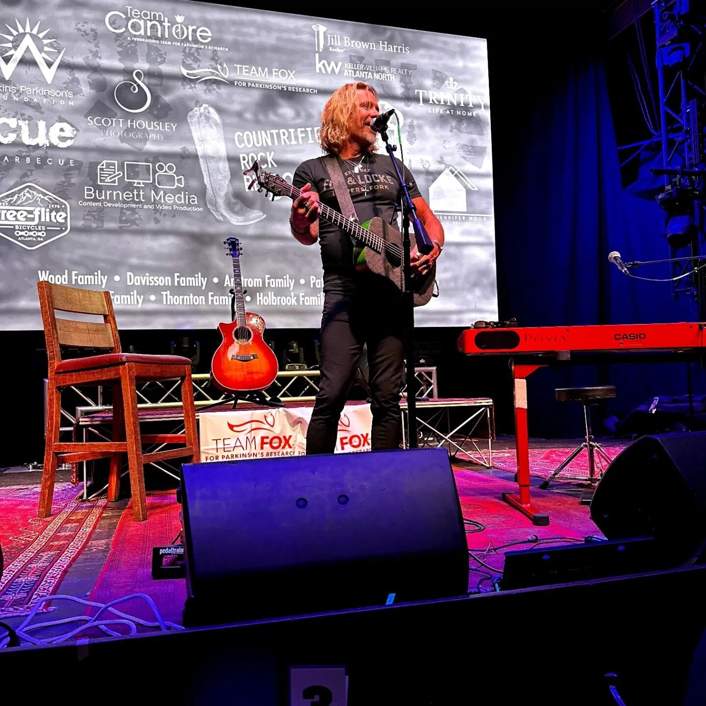 We brought back Countrified Rock for Research last night in Woodstock, GA! Thanks Team Cantore and everyone who helped make the show possible to support Parkinson's Research.