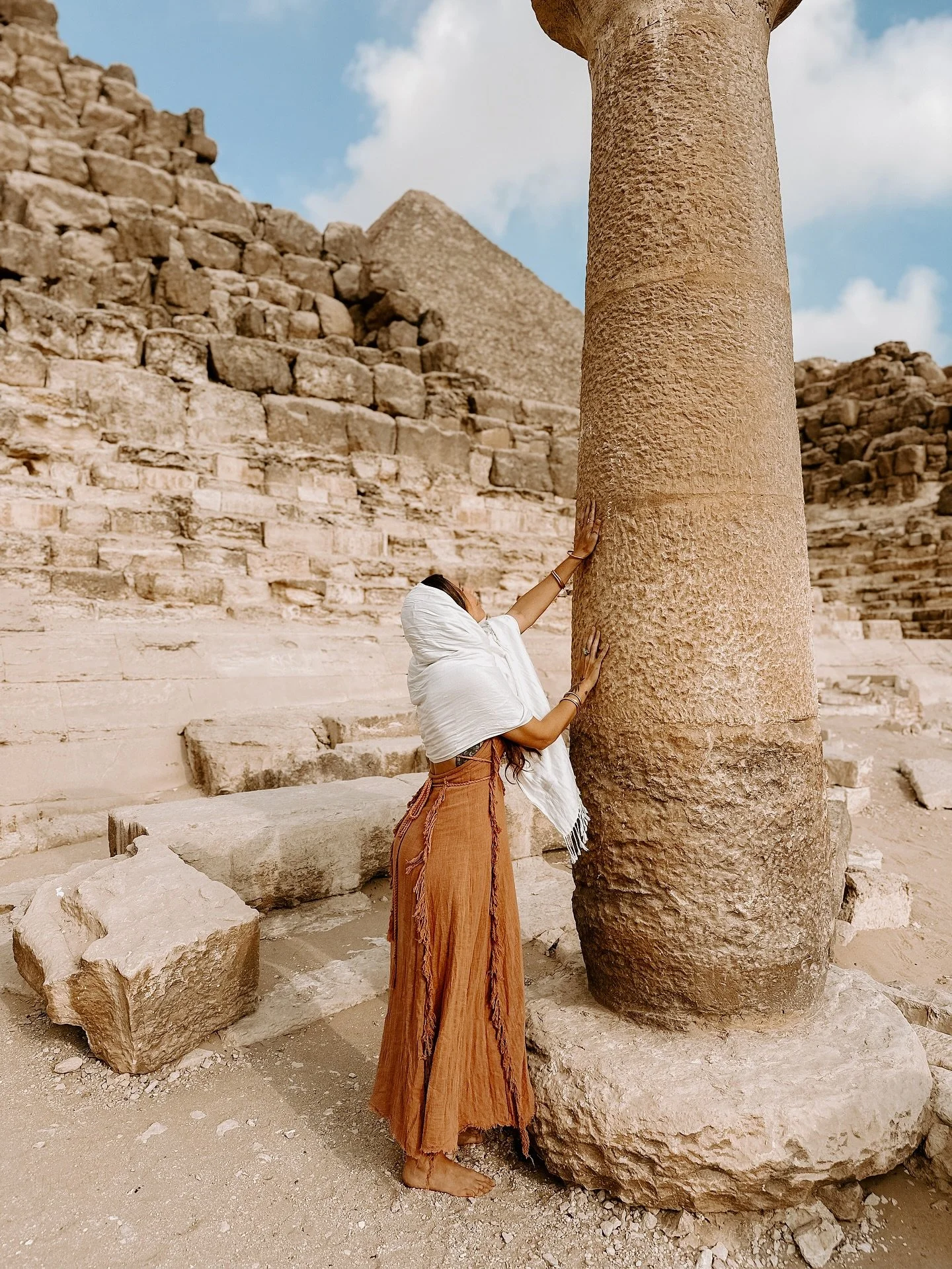 I share the raw story of my first pilgrimage to Egypt, a priestess initiation that unfolded not through ritual alone, but through hives, fevers, sacred missions, and unexpected gifts over on the Temple of KA Podcast.

Stories of Mother Love between t