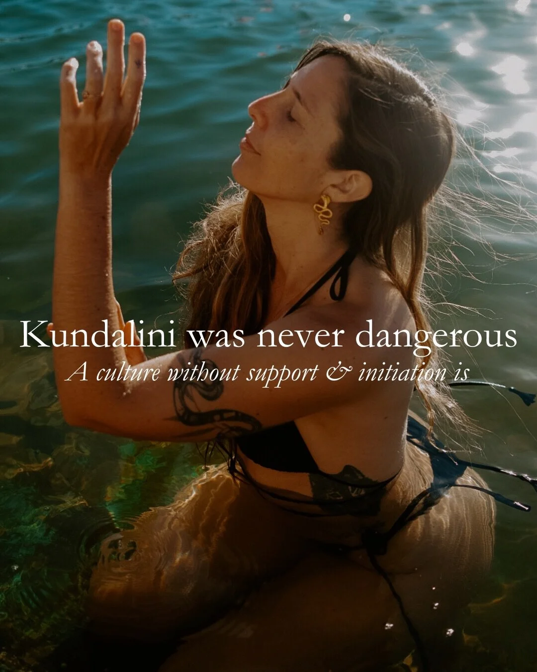 Kundalini is not here to destroy you.

Kundalini Shakti is a spiritual guide, helping you remember your divinity, the essence of God/fess within. 

Because you don&rsquo;t need anything outside of you. 
You are an eternal sovereign soul. 

Fear arise