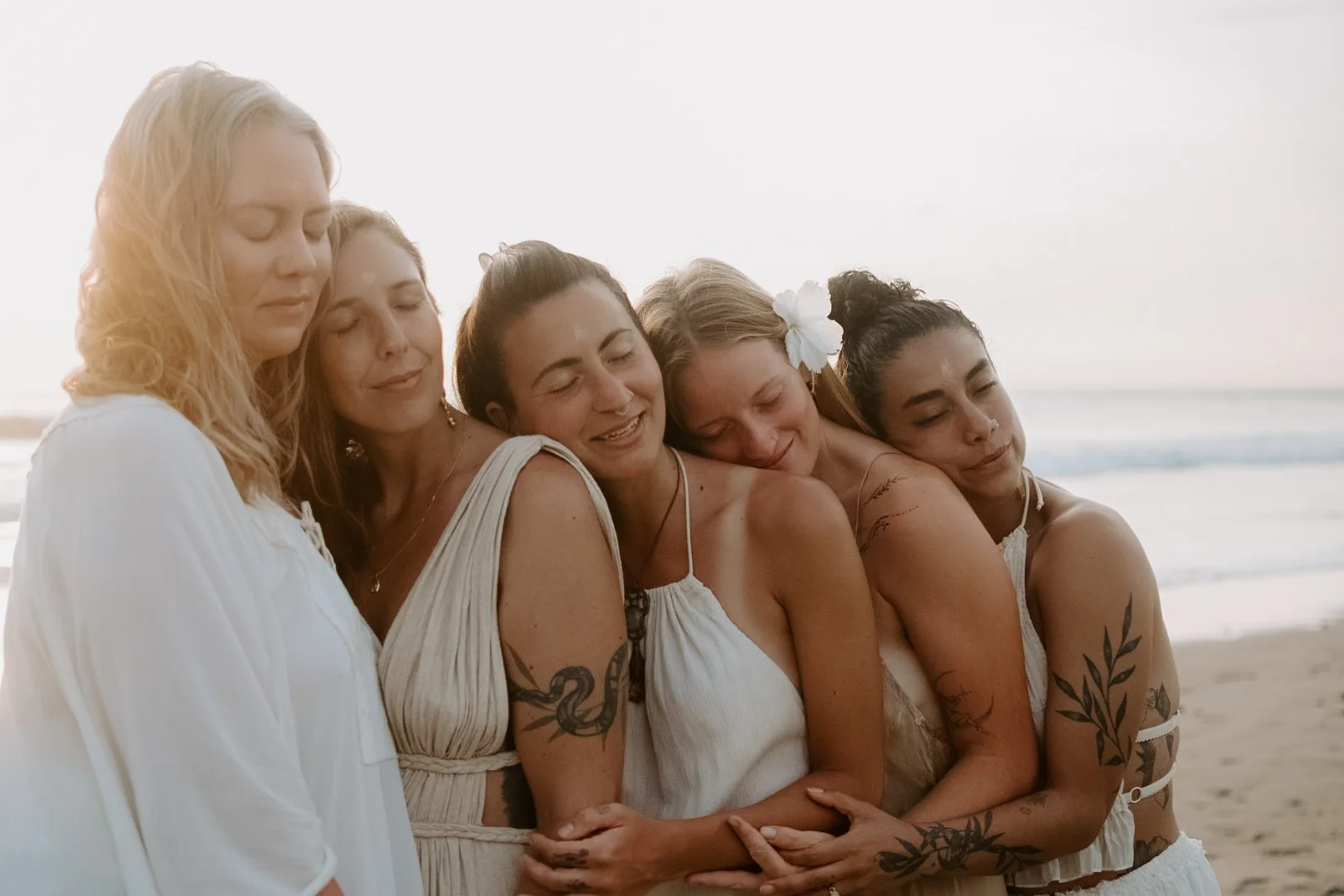 Kundalini Activation Sacred Feminine sisters in Byron Bay Australia.