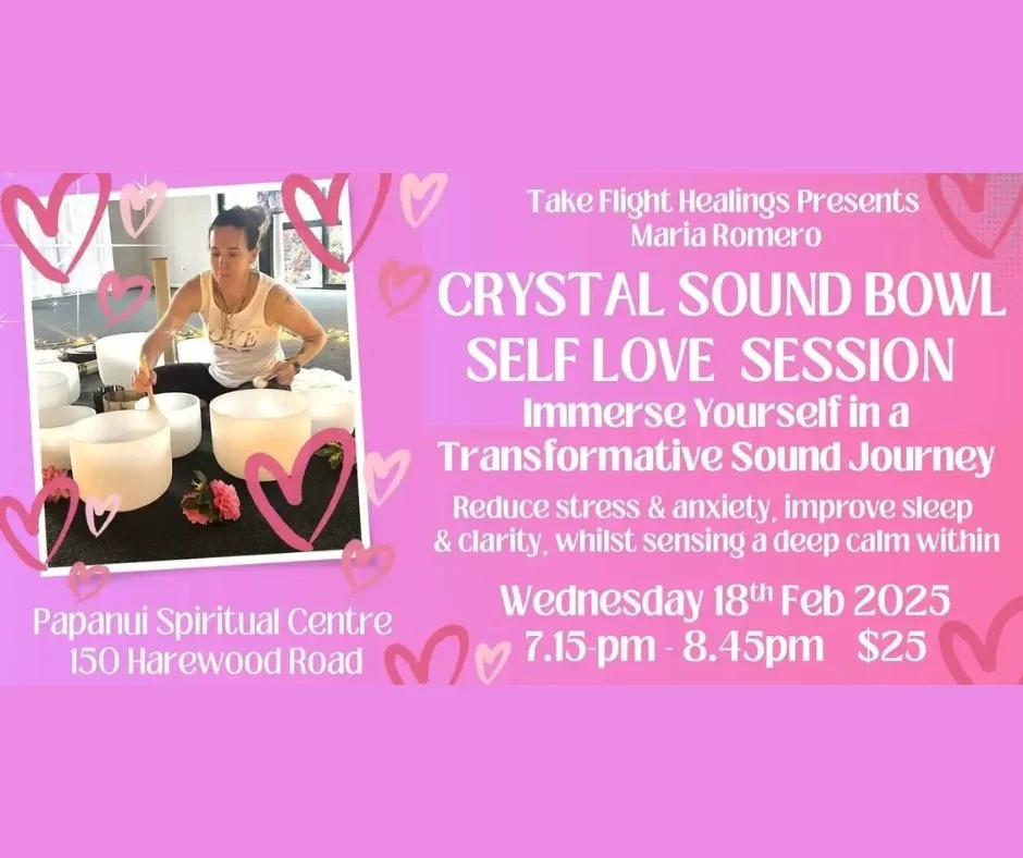 Crystal Sound Bowl Self Love Session