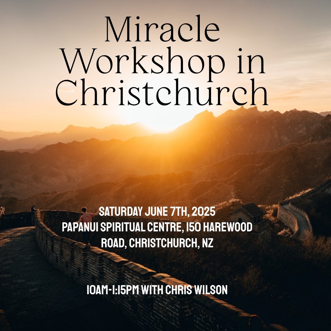 Miracle Workshop with Chris Wilson