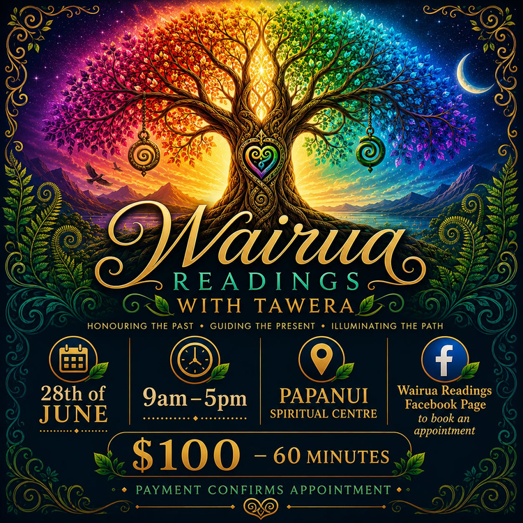 Wairua Readings with Tawera