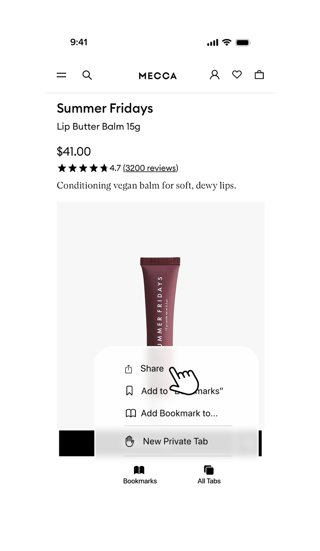 2. Select ‘Share’