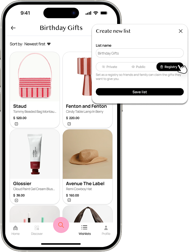 Hot to create Registry lists.