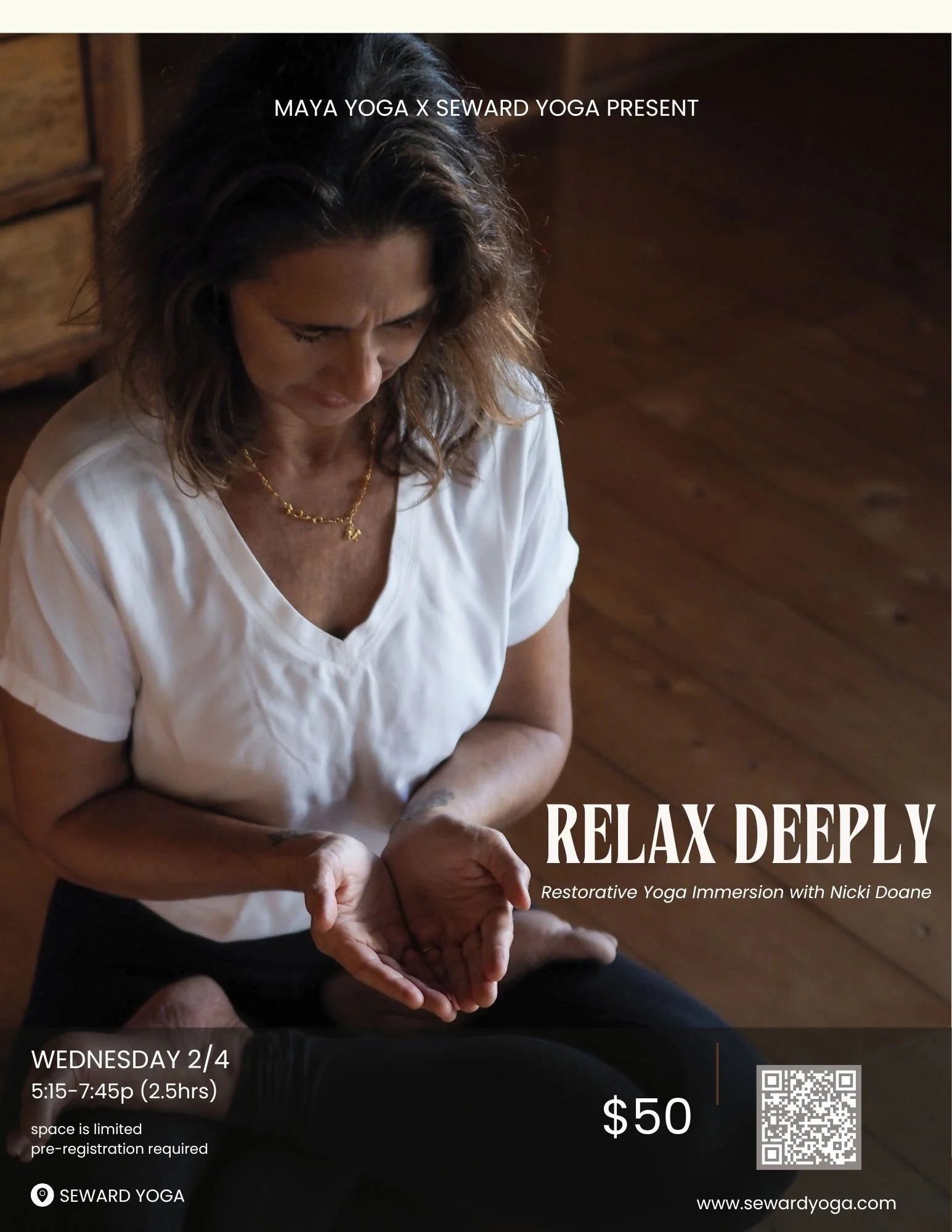 Relax Deeply: A Restorative Yoga Immersion