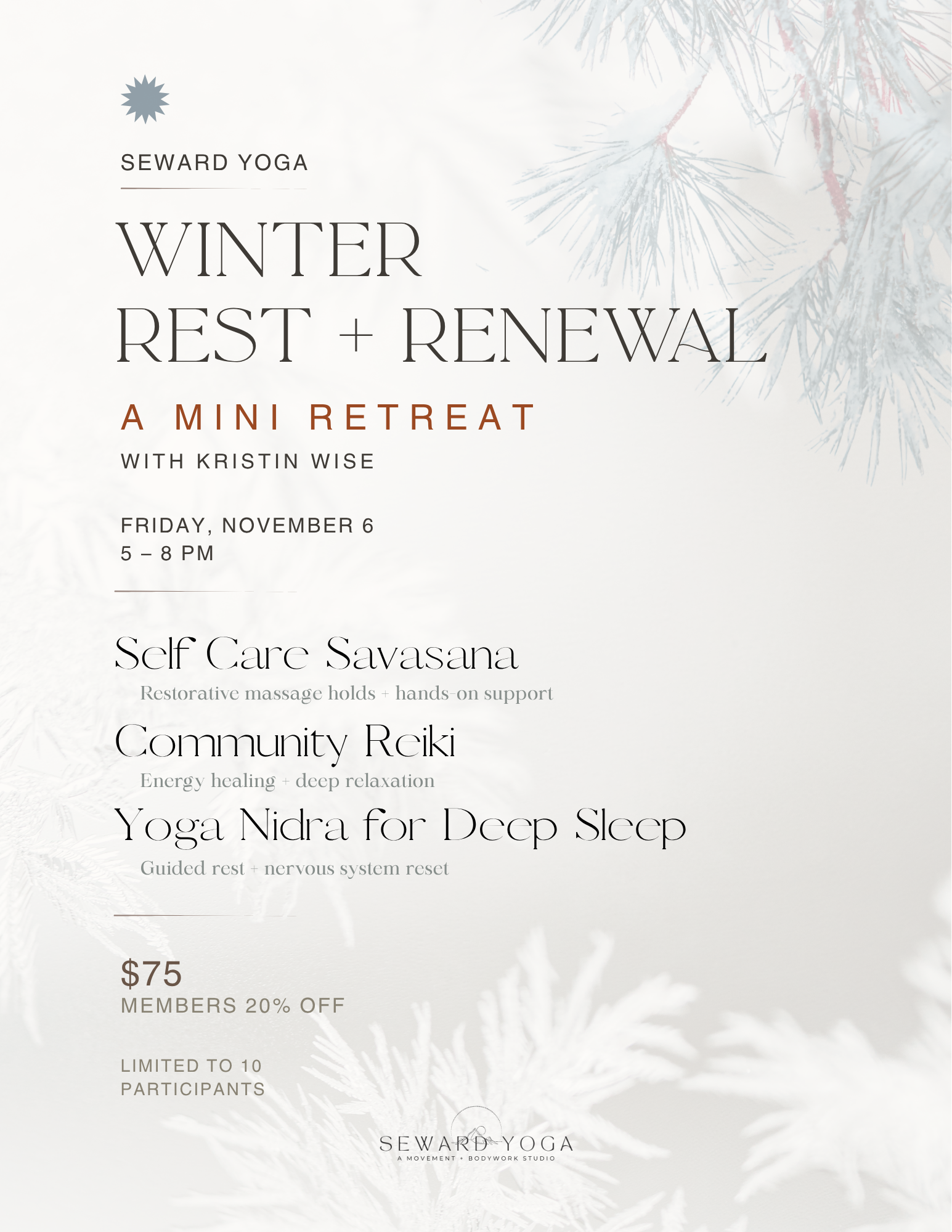 Winter Rest + Renewal: A Mini-Retreat