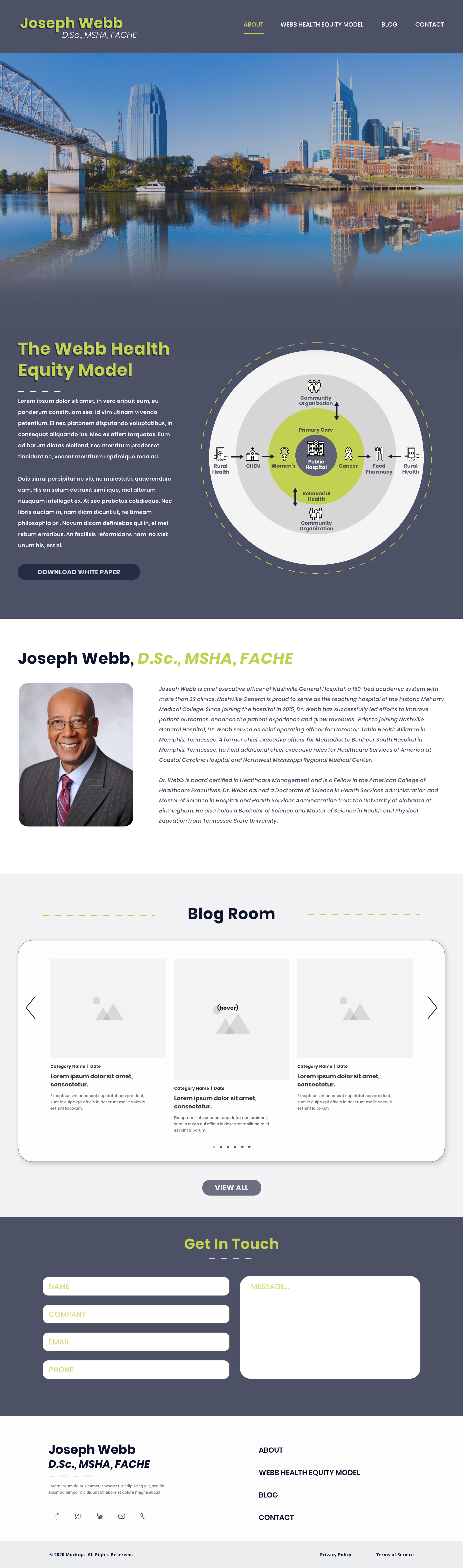 Click here to see a White Paper designed for Joseph Webb: