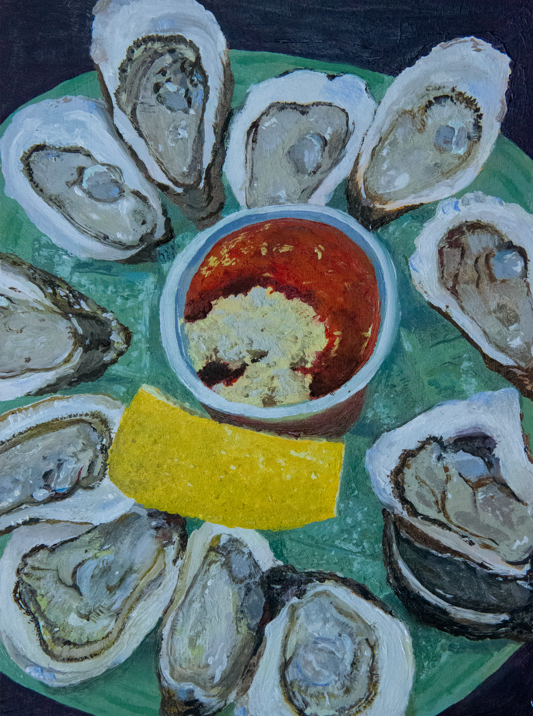 Still Life with Oysters